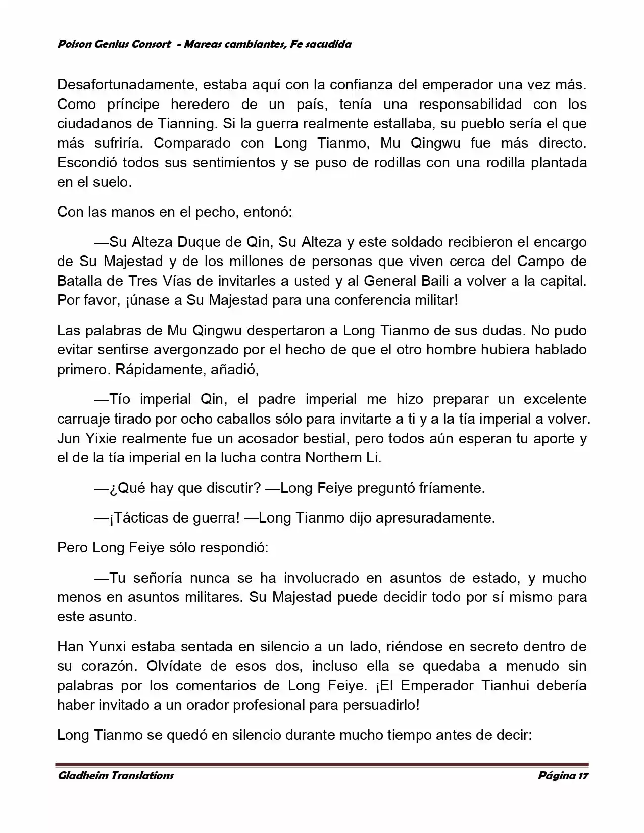 Poison Genious Consort (Novela) - Capítulo 354 - Página 16 - LectorTMOo