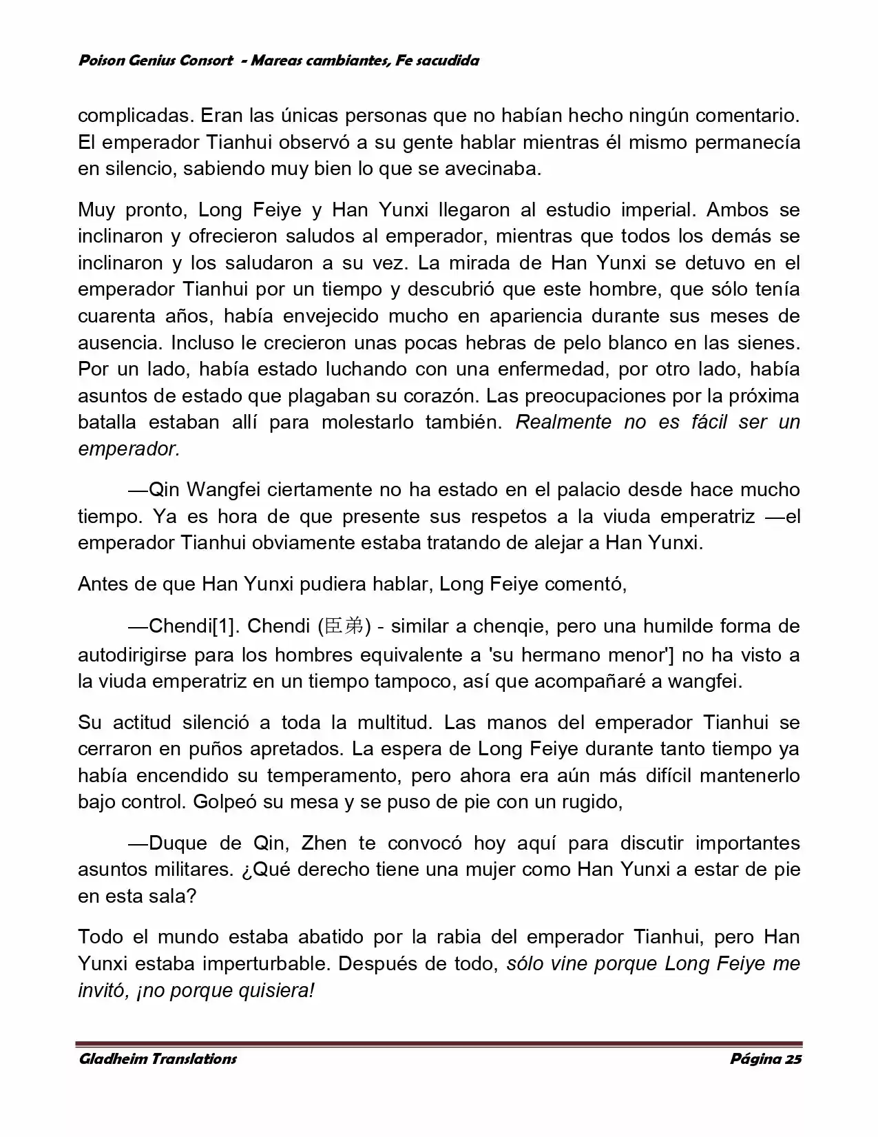 Poison Genious Consort (Novela) - Capítulo 354 - Página 23 - LectorTMOo