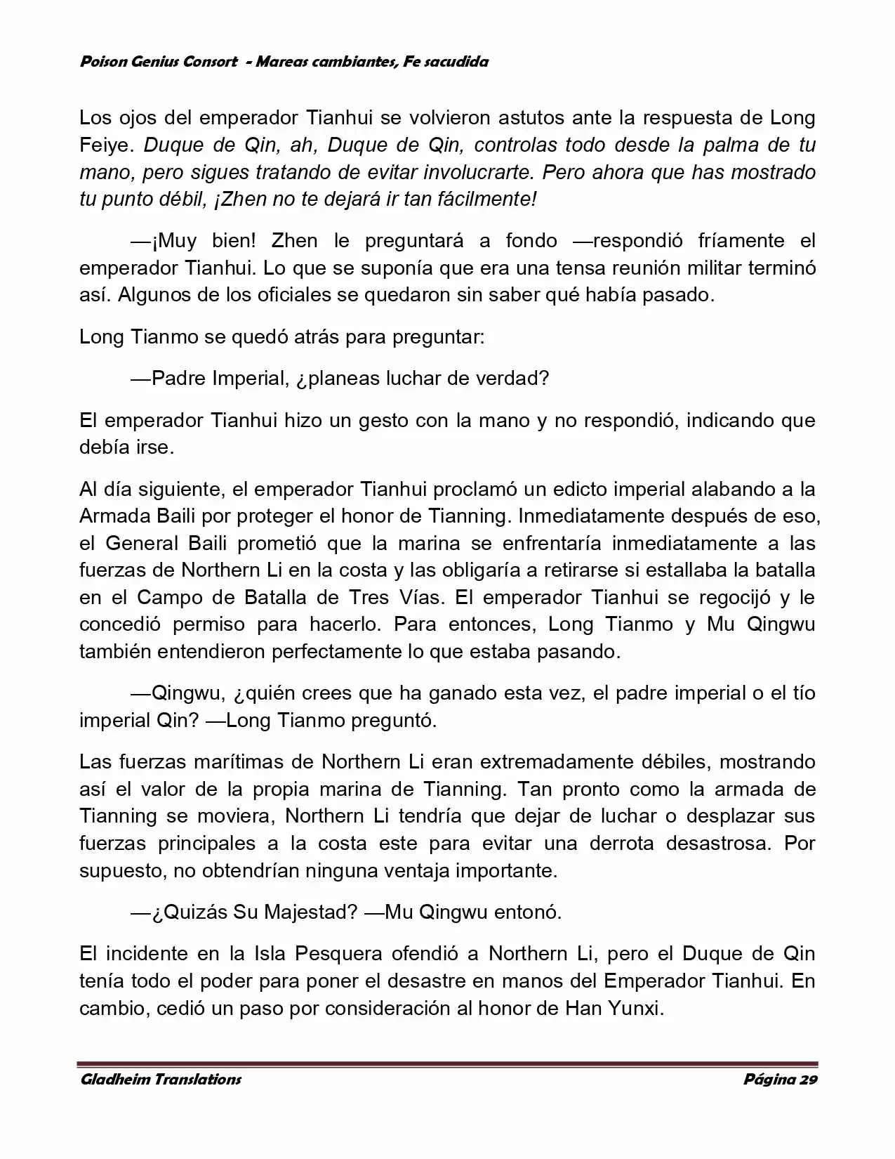 Poison Genious Consort (Novela) - Capítulo 354 - Página 27 - LectorTMOo