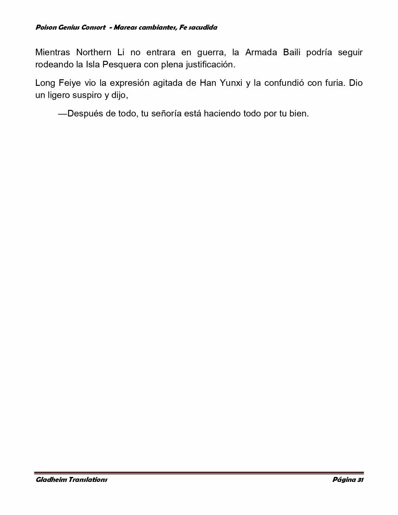 Poison Genious Consort (Novela) - Capítulo 354 - Página 29 - LectorTMOo
