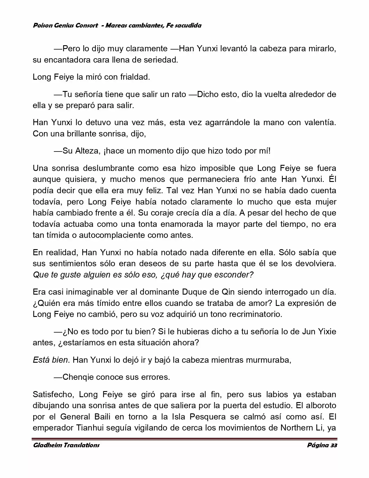 Poison Genious Consort (Novela) - Capítulo 354 - Página 31 - LectorTMOo