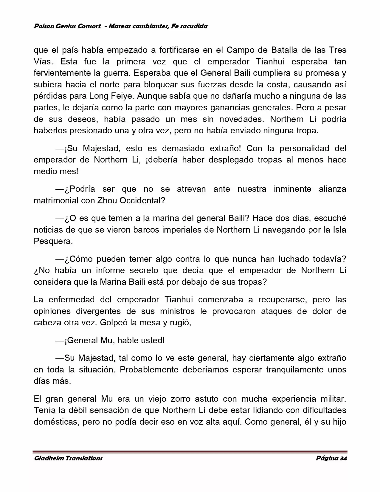 Poison Genious Consort (Novela) - Capítulo 354 - Página 32 - LectorTMOo