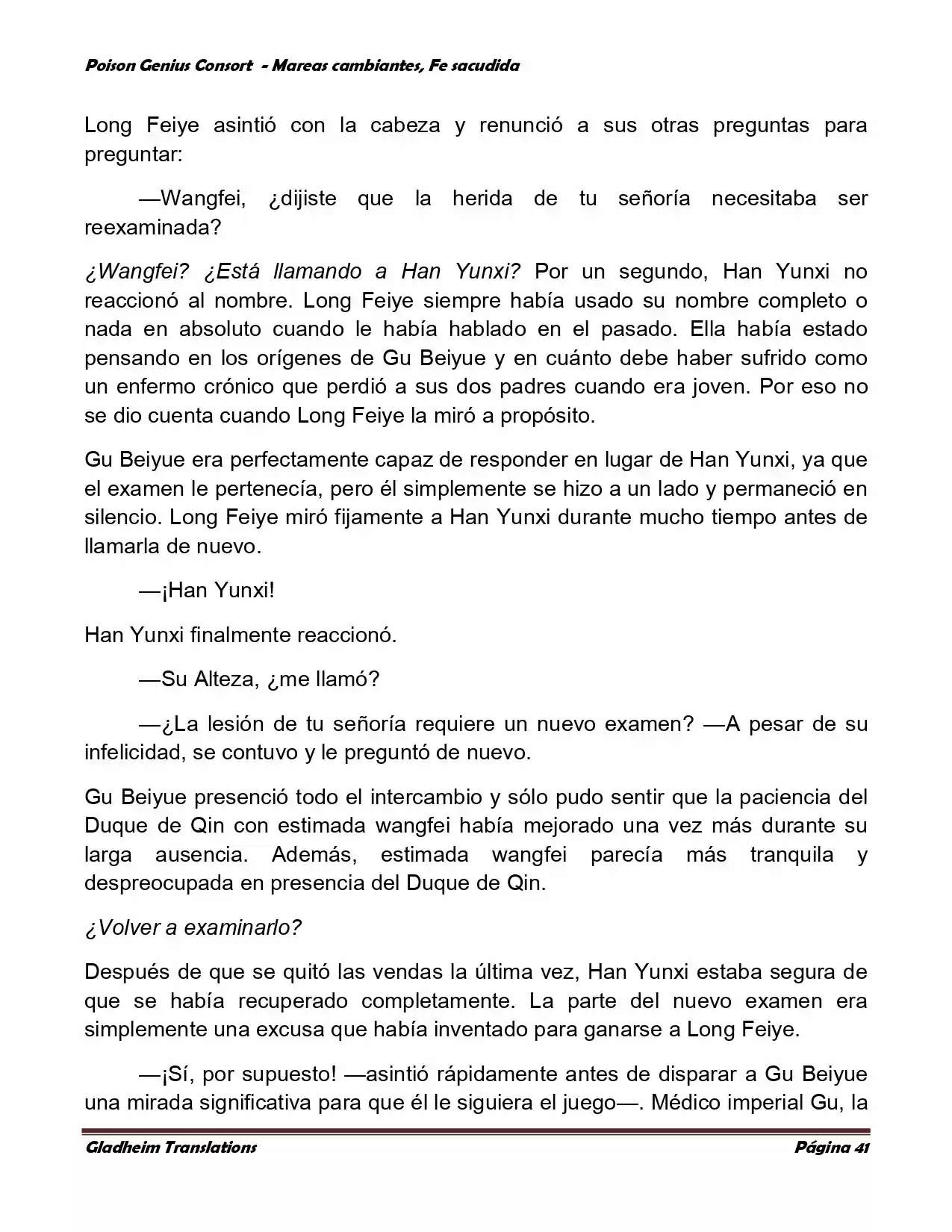 Poison Genious Consort (Novela) - Capítulo 354 - Página 39 - LectorTMOo