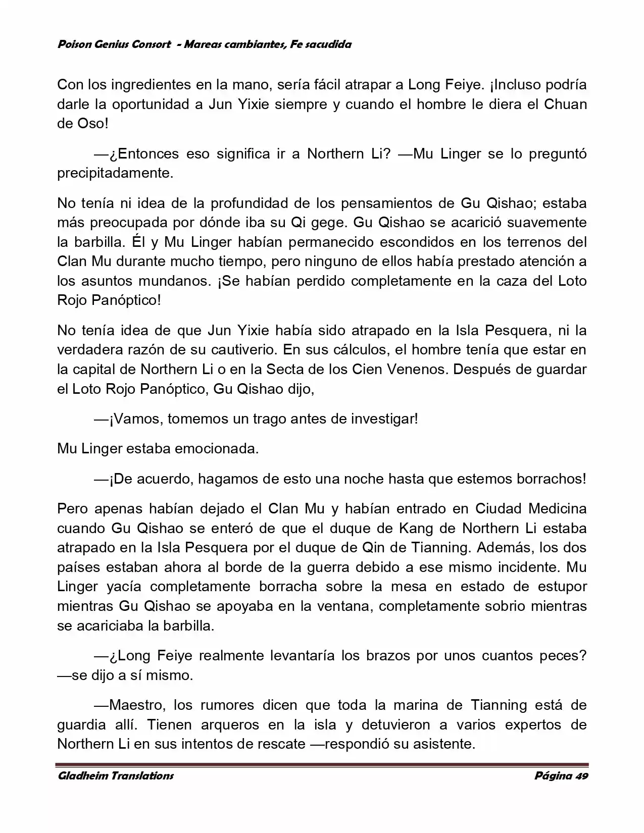 Poison Genious Consort (Novela) - Capítulo 354 - Página 45 - LectorTMOo