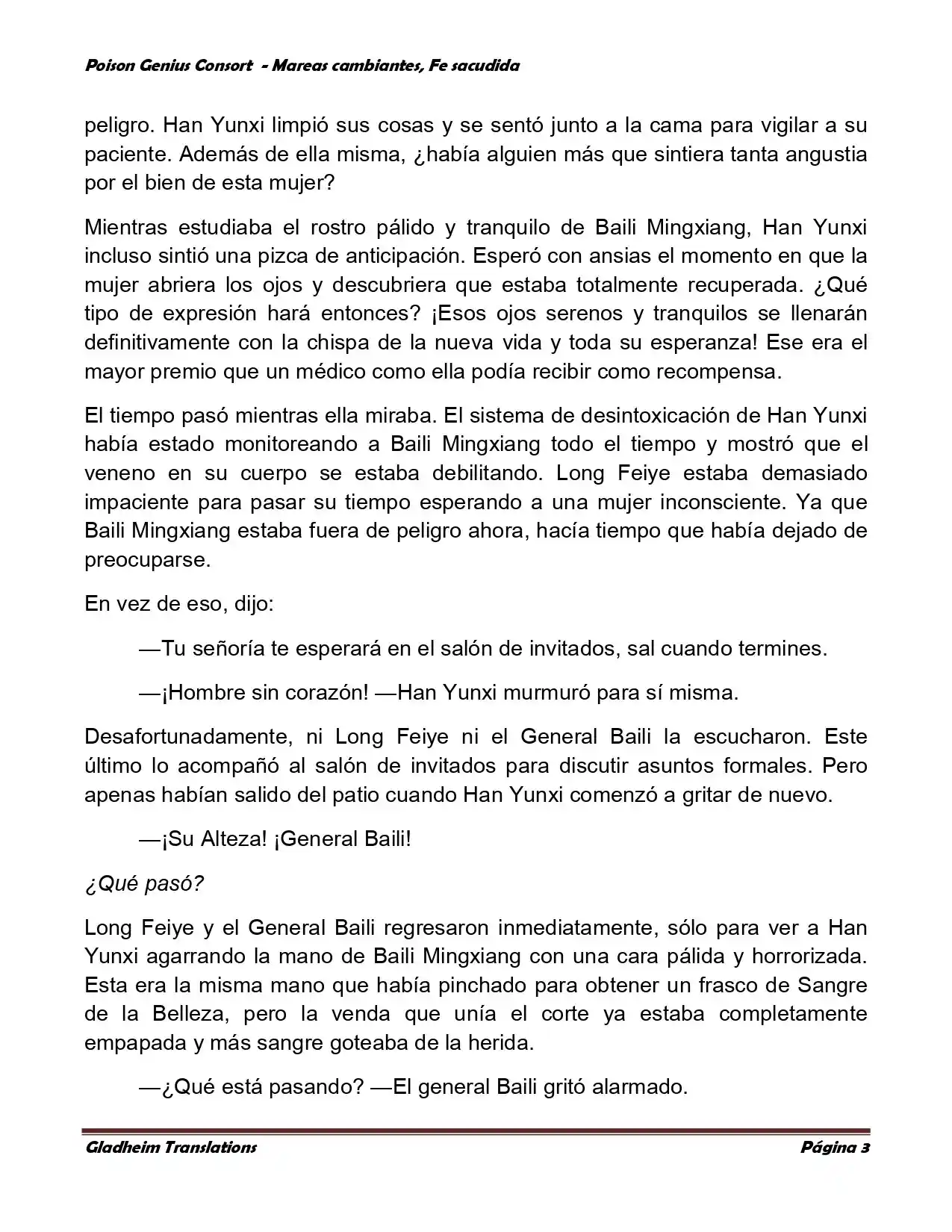 Poison Genious Consort (Novela) - Capítulo 355 - Página 3 - LectorTMOo