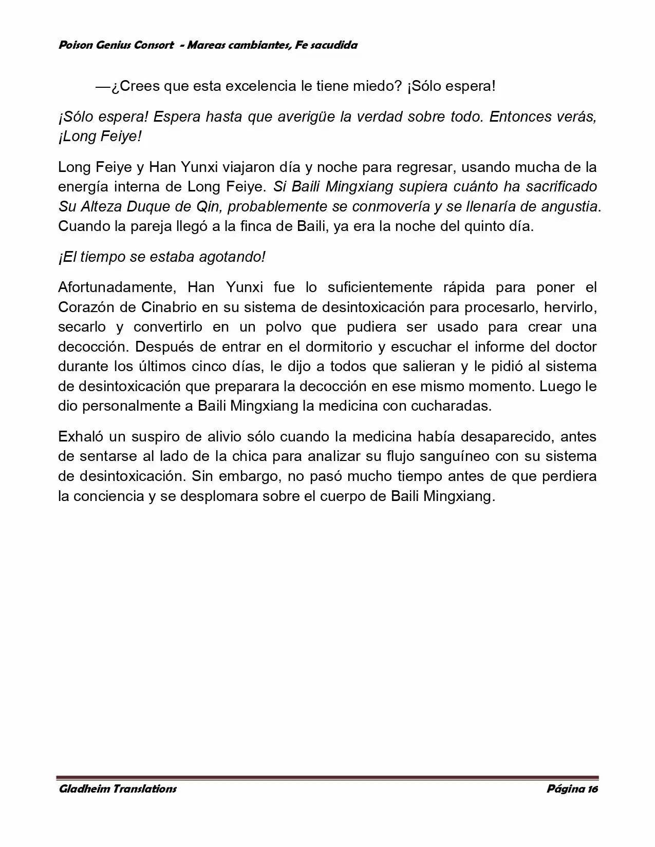 Poison Genious Consort (Novela) - Capítulo 355 - Página 16 - LectorTMOo