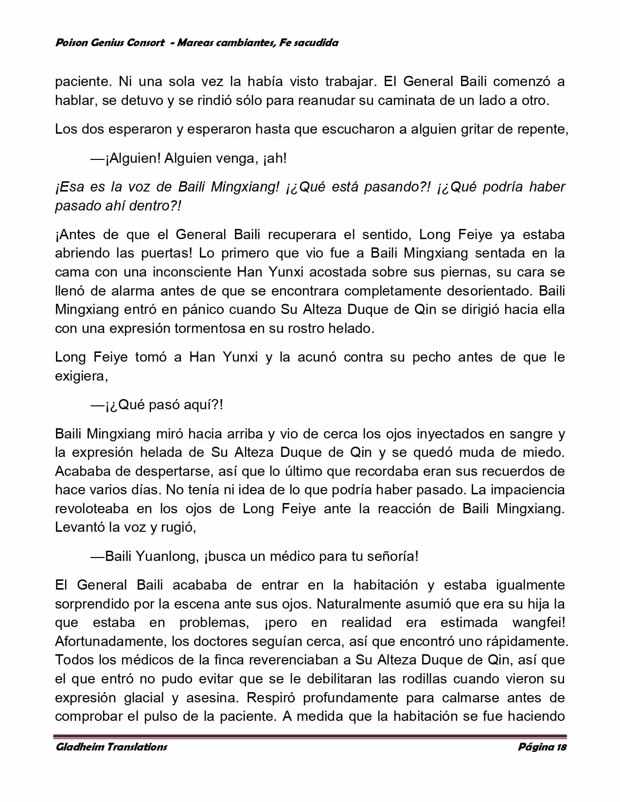 Poison Genious Consort (Novela) - Capítulo 355 - Página 18 - LectorTMOo