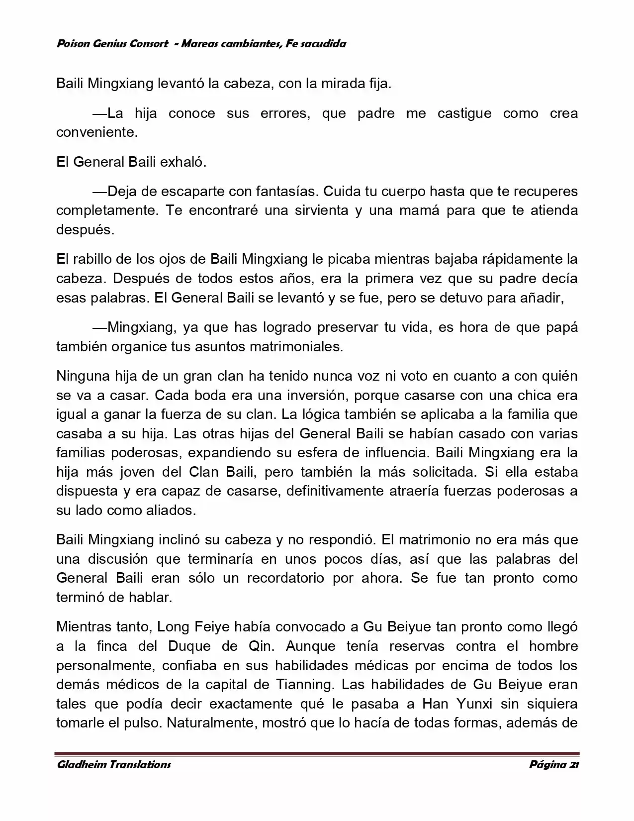Poison Genious Consort (Novela) - Capítulo 355 - Página 20 - LectorTMOo