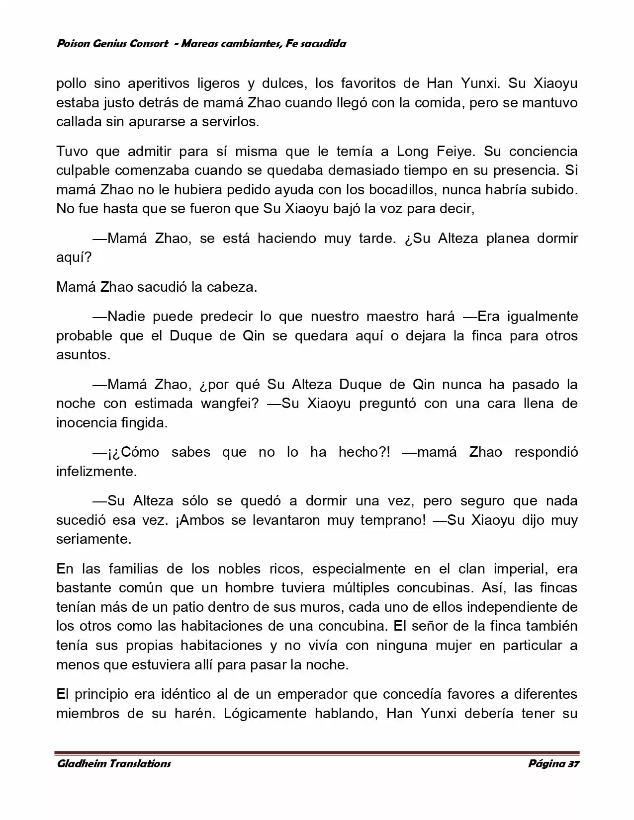 Poison Genious Consort (Novela) - Capítulo 355 - Página 36 - LectorTMOo