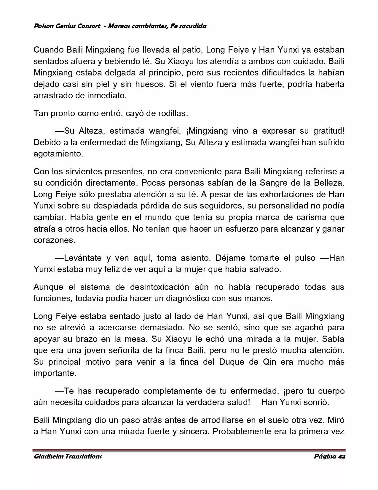 Poison Genious Consort (Novela) - Capítulo 355 - Página 40 - LectorTMOo