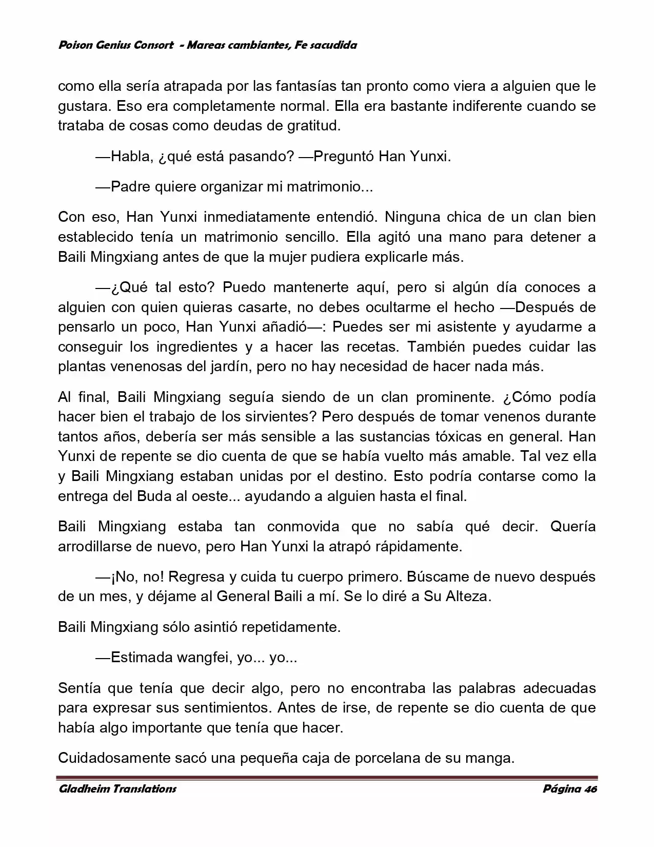 Poison Genious Consort (Novela) - Capítulo 355 - Página 44 - LectorTMOo