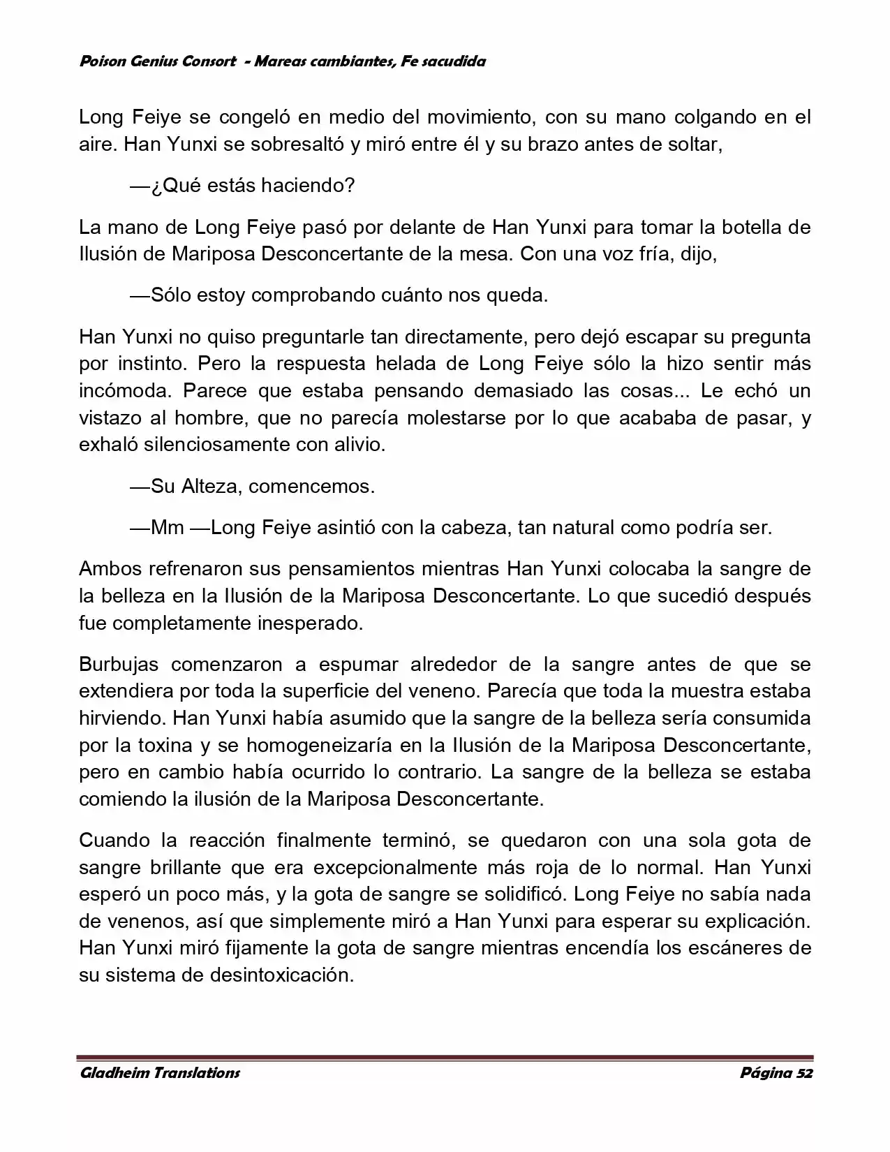 Poison Genious Consort (Novela) - Capítulo 355 - Página 50 - LectorTMOo