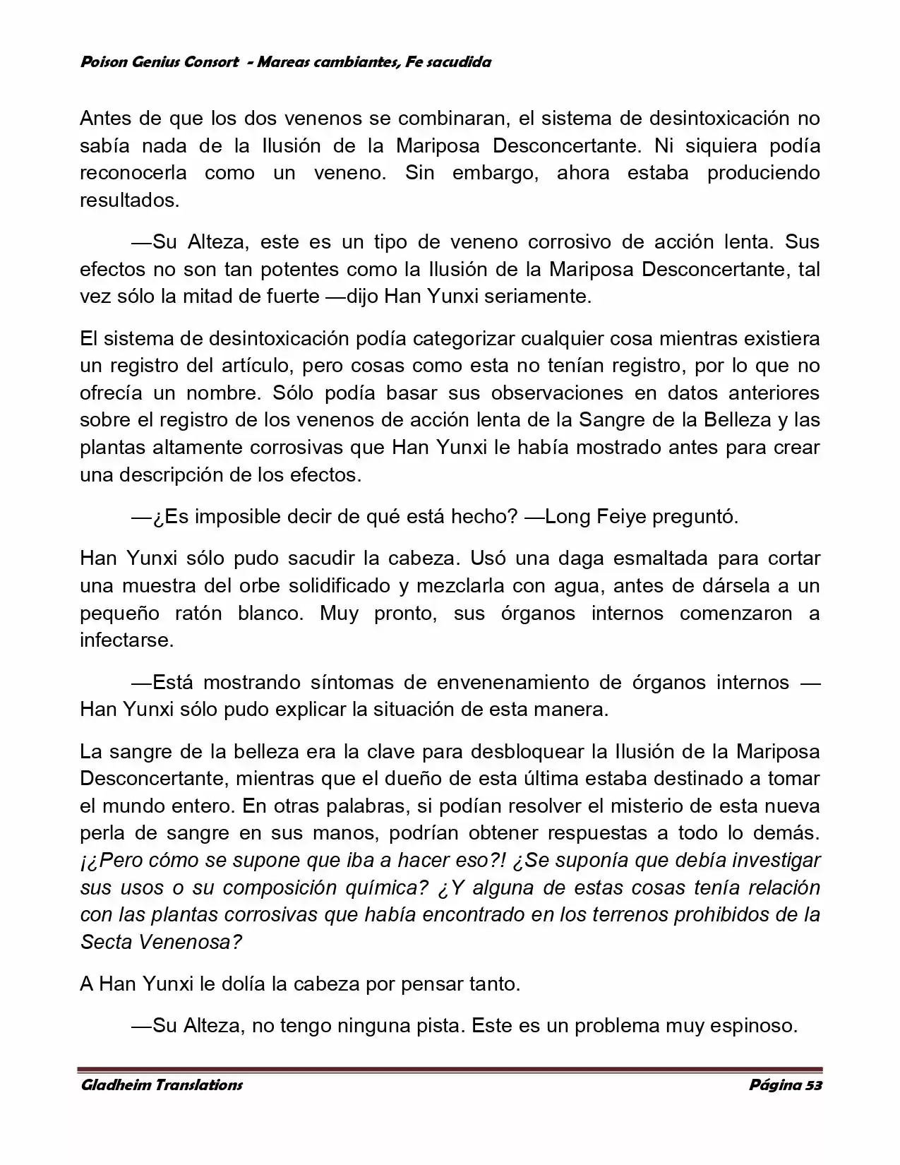 Poison Genious Consort (Novela) - Capítulo 355 - Página 51 - LectorTMOo
