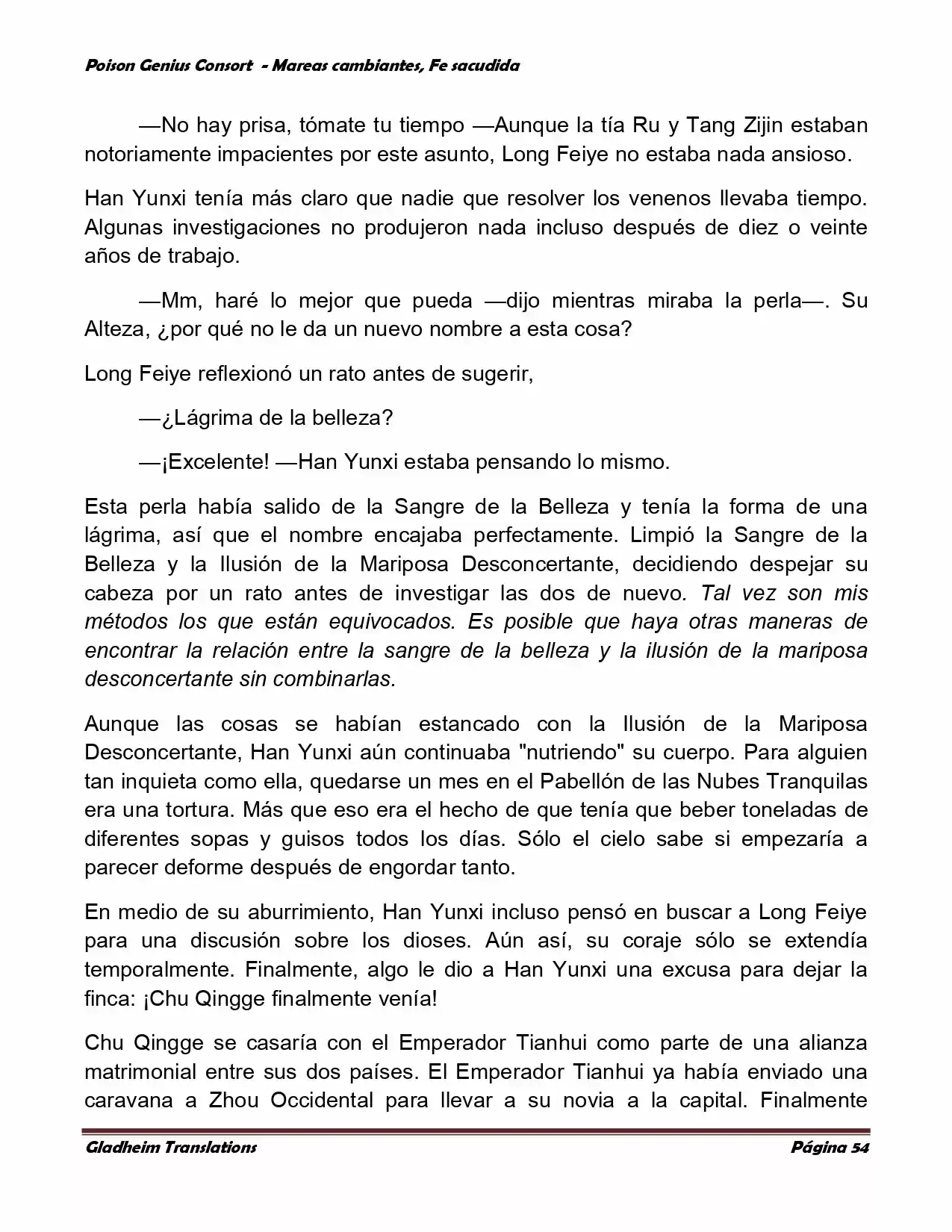 Poison Genious Consort (Novela) - Capítulo 355 - Página 52 - LectorTMOo