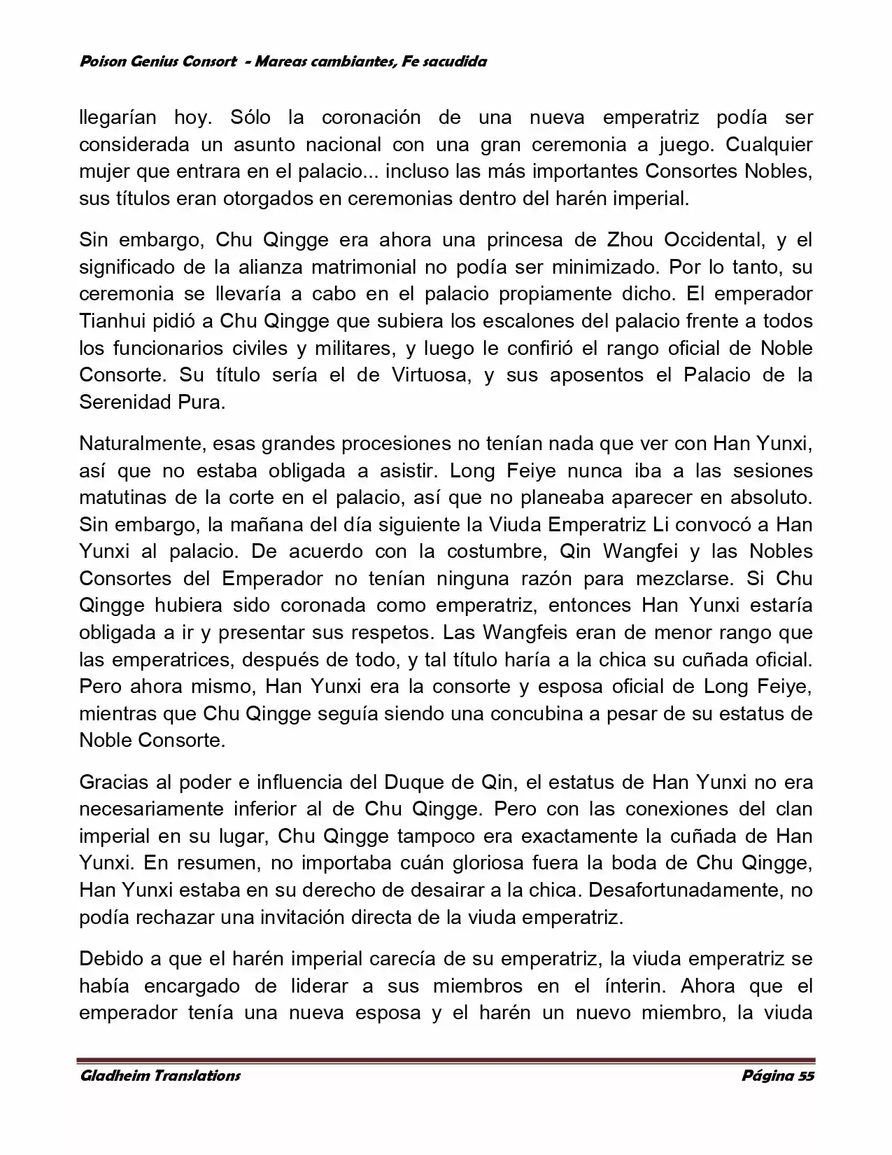 Poison Genious Consort (Novela) - Capítulo 355 - Página 53 - LectorTMOo