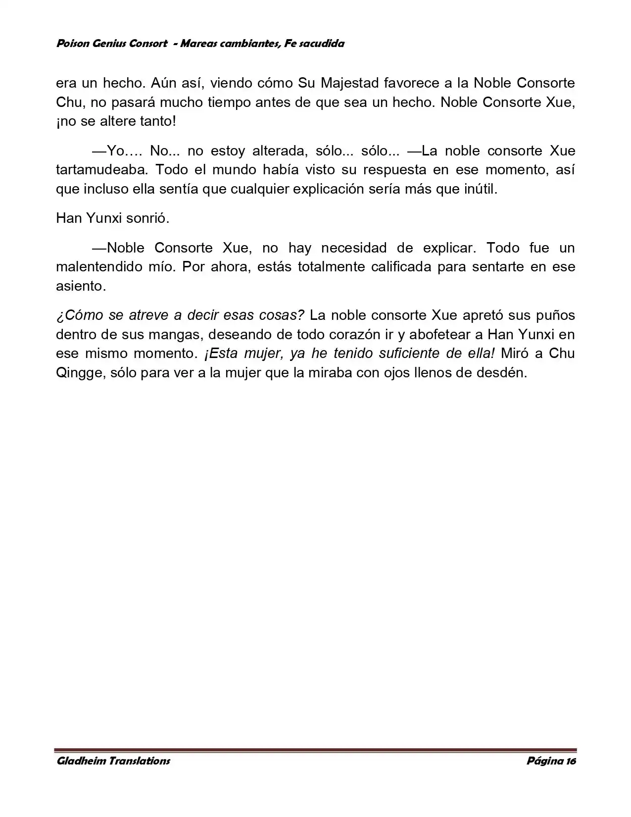 Poison Genious Consort (Novela) - Capítulo 356 - Página 16 - LectorTMOo