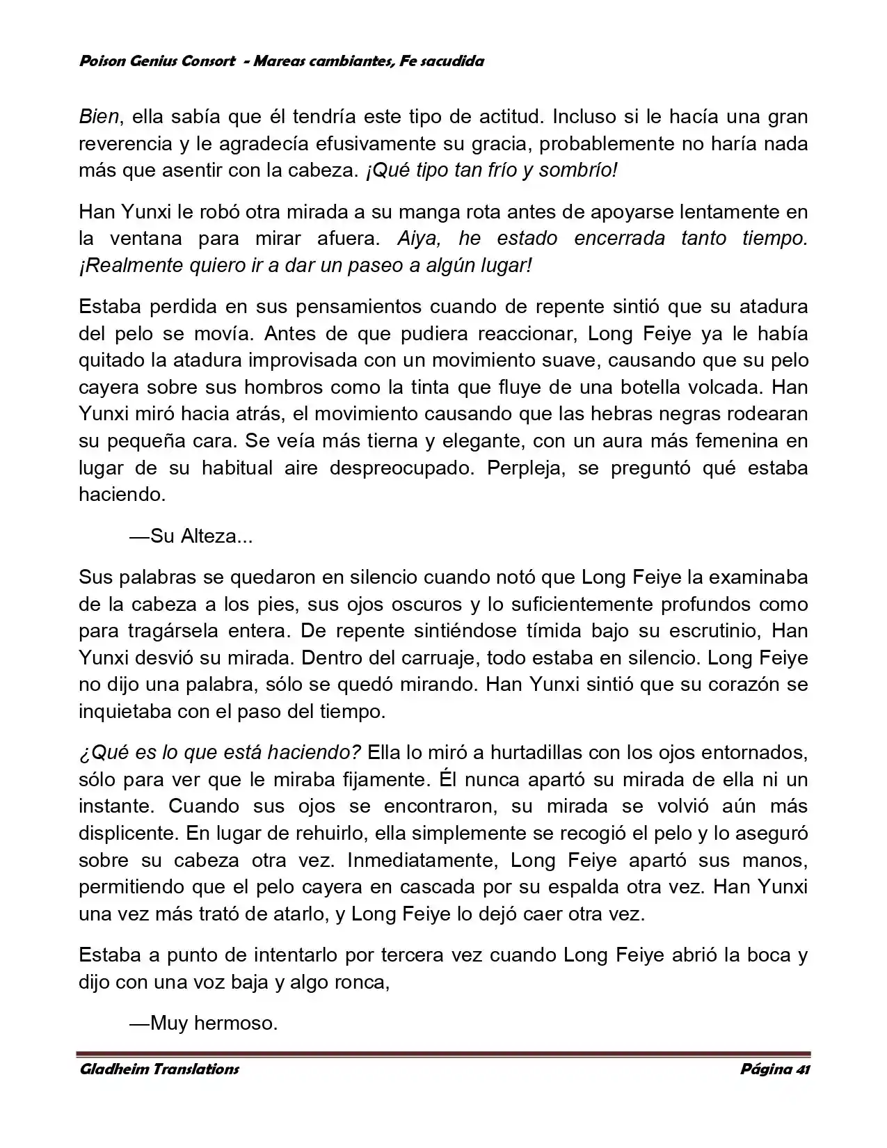 Poison Genious Consort (Novela) - Capítulo 356 - Página 41 - LectorTMOo