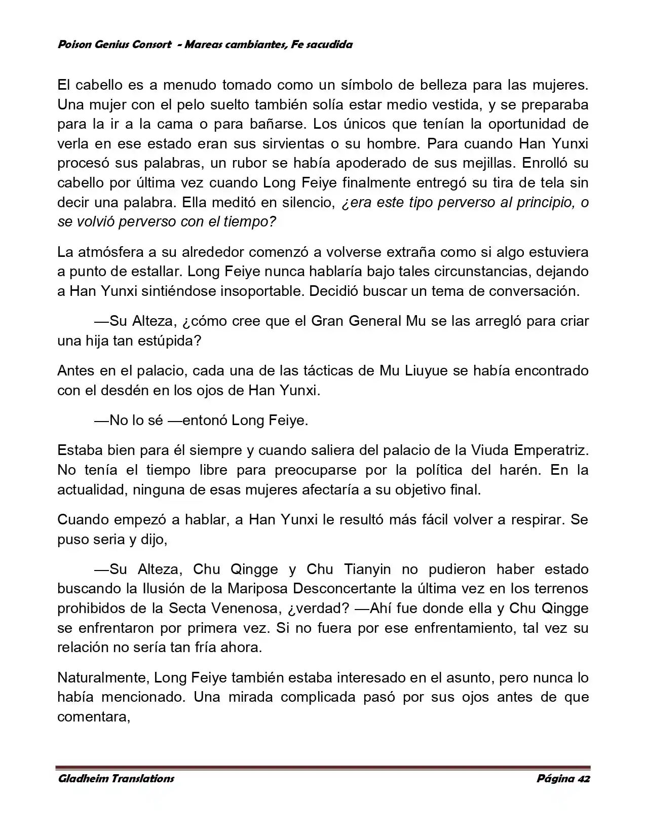 Poison Genious Consort (Novela) - Capítulo 356 - Página 42 - LectorTMOo