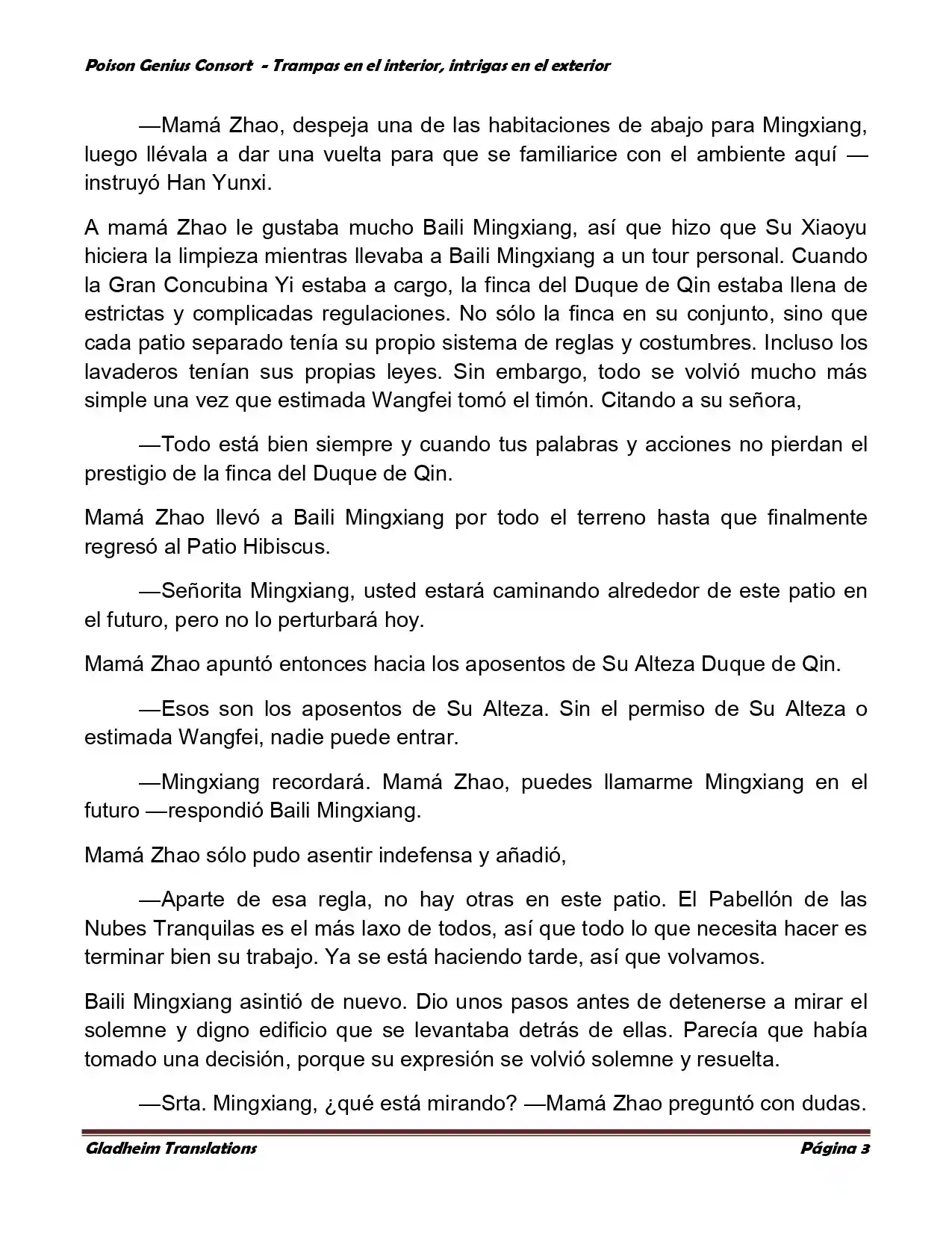 Poison Genious Consort (Novela) - Capítulo 357 - Página 3 - LectorTMOo