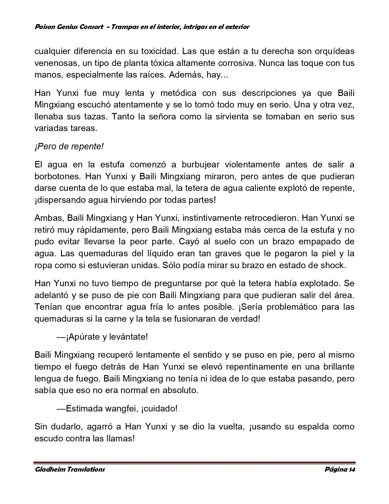 Poison Genious Consort (Novela) - Capítulo 357 - Página 14 - LectorTMOo