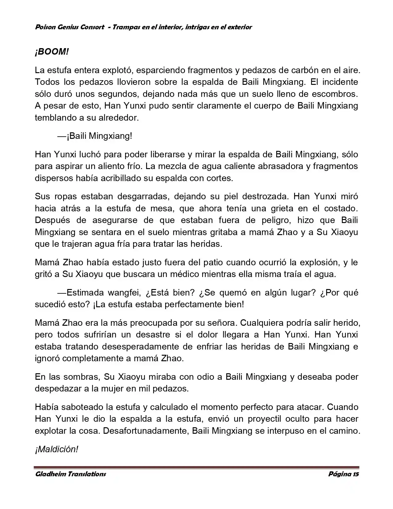 Poison Genious Consort (Novela) - Capítulo 357 - Página 15 - LectorTMOo