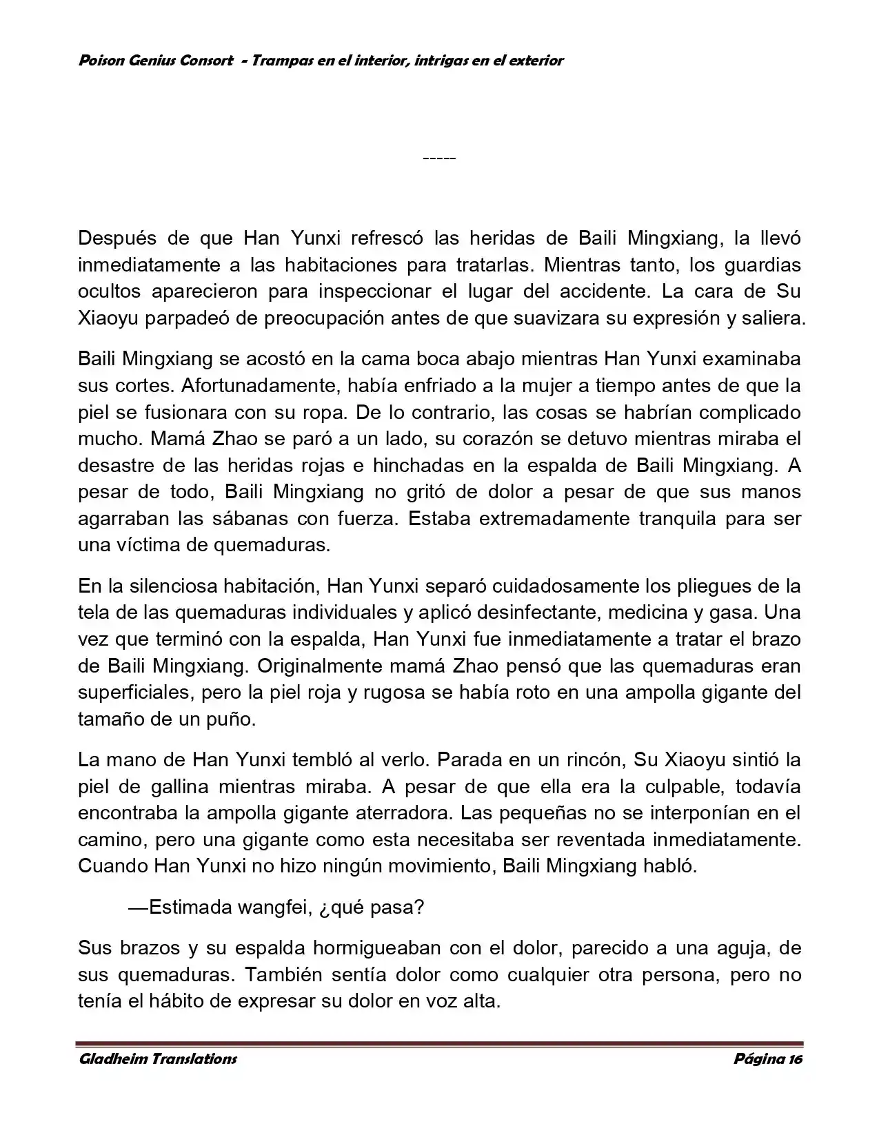 Poison Genious Consort (Novela) - Capítulo 357 - Página 16 - LectorTMOo