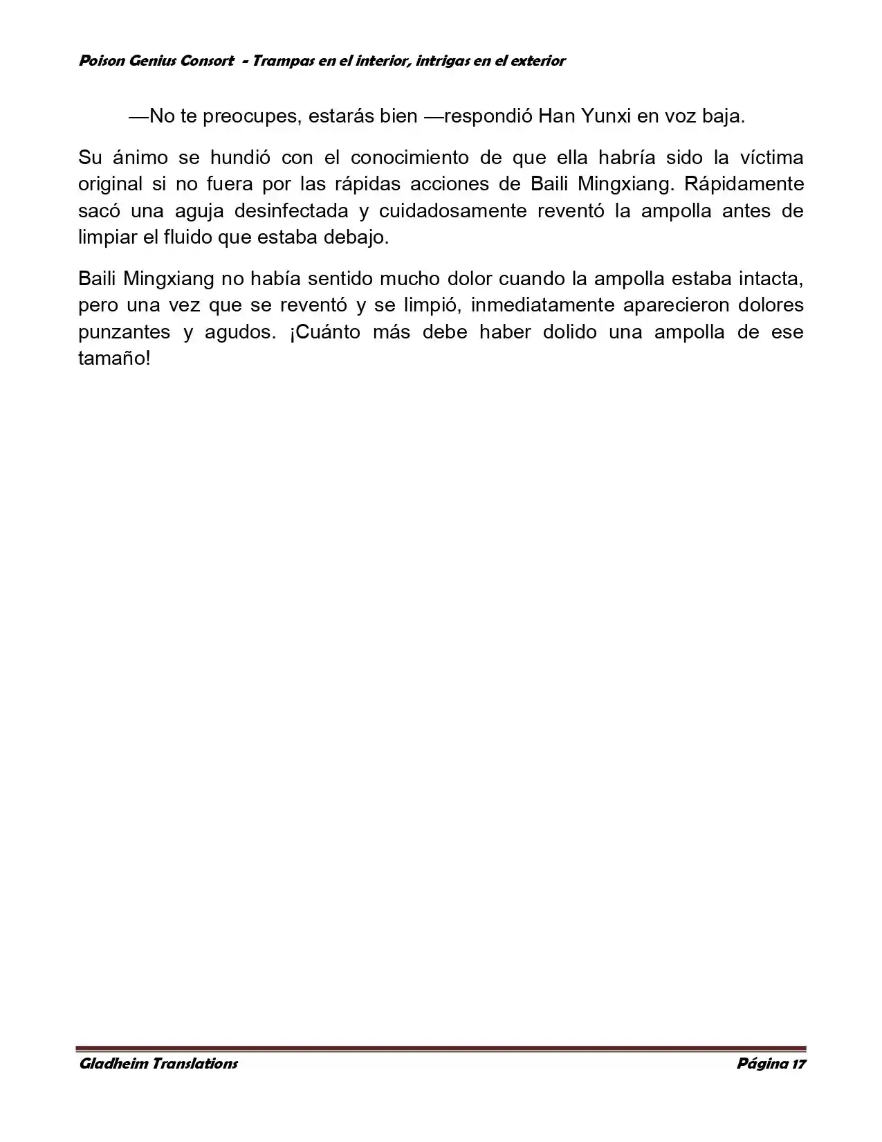 Poison Genious Consort (Novela) - Capítulo 357 - Página 17 - LectorTMOo