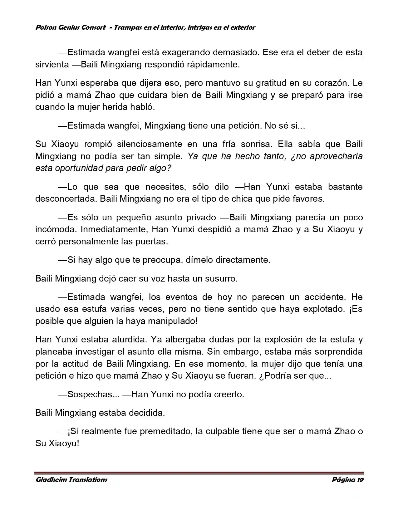 Poison Genious Consort (Novela) - Capítulo 357 - Página 19 - LectorTMOo