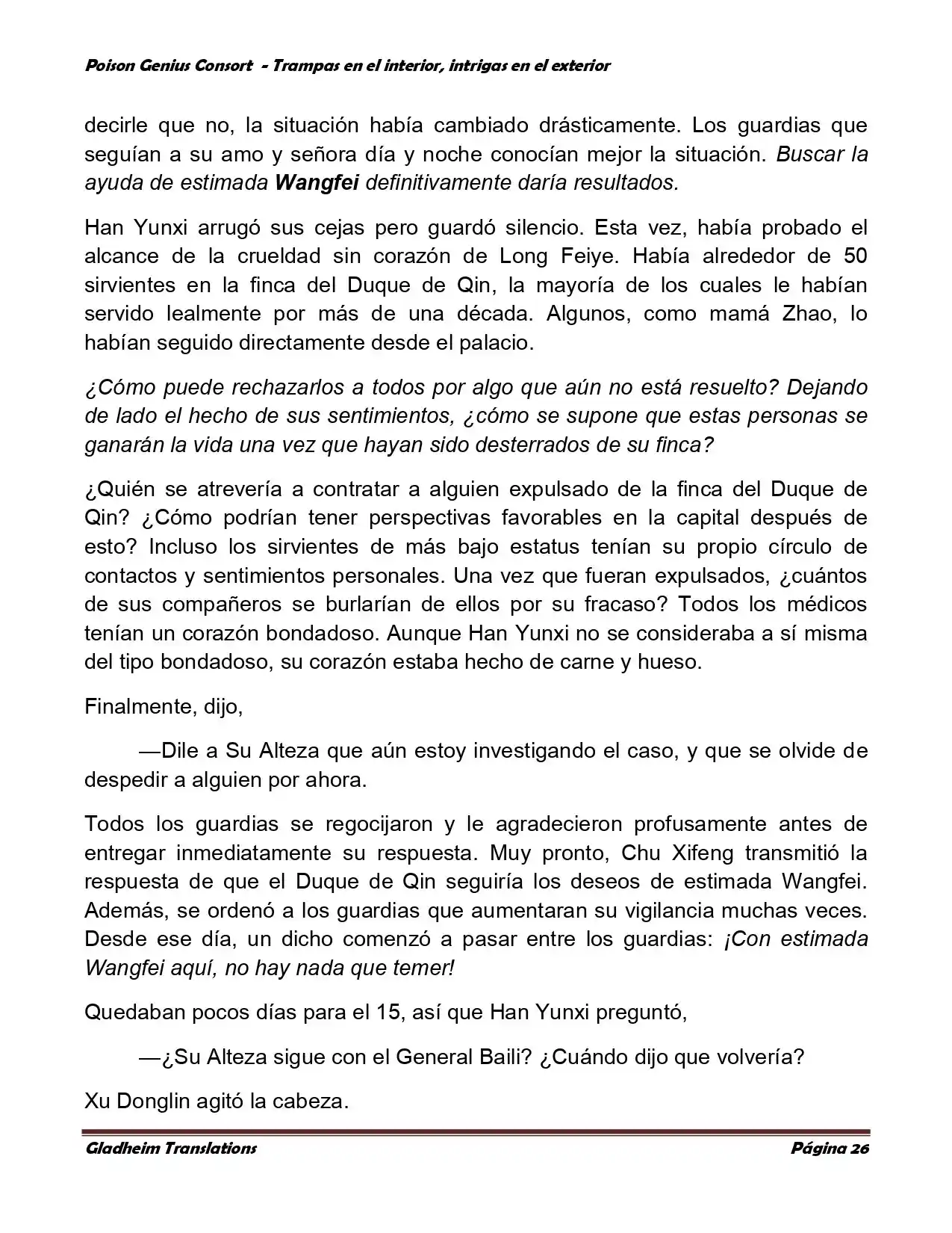 Poison Genious Consort (Novela) - Capítulo 357 - Página 26 - LectorTMOo