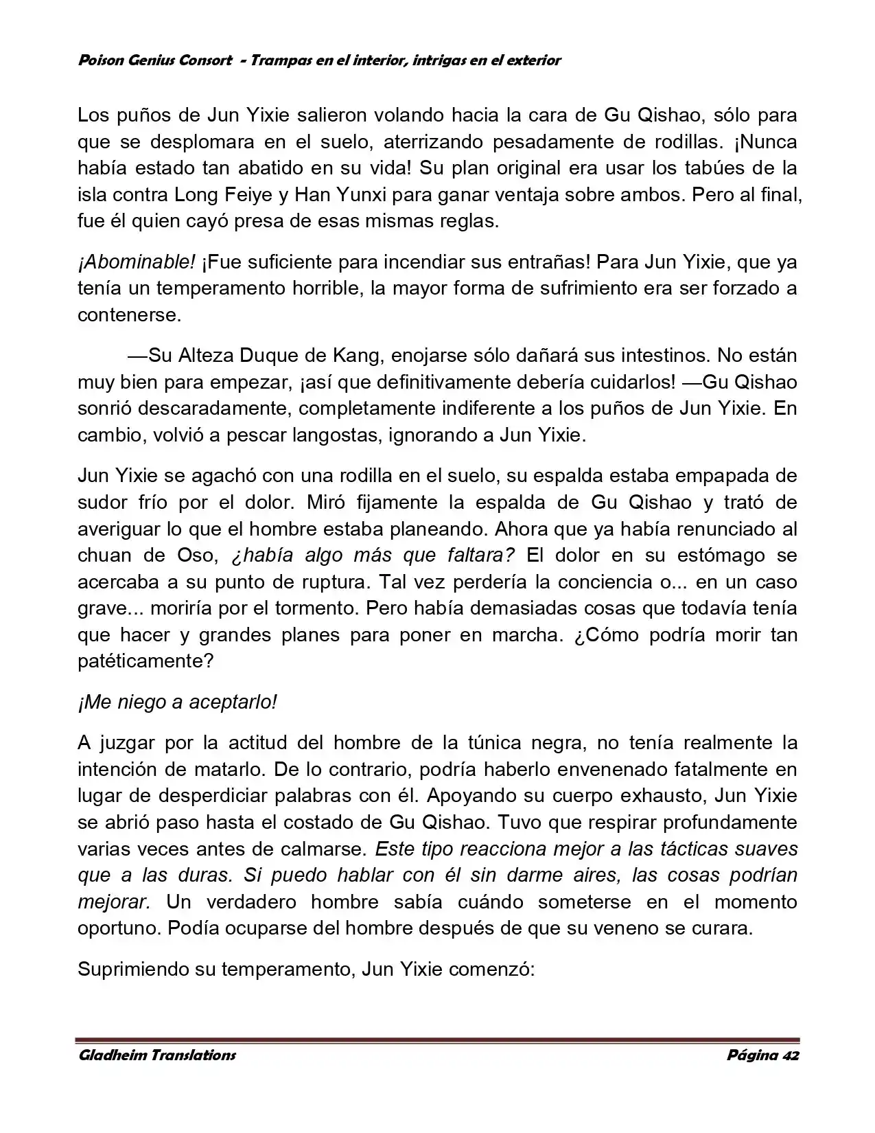 Poison Genious Consort (Novela) - Capítulo 357 - Página 42 - LectorTMOo