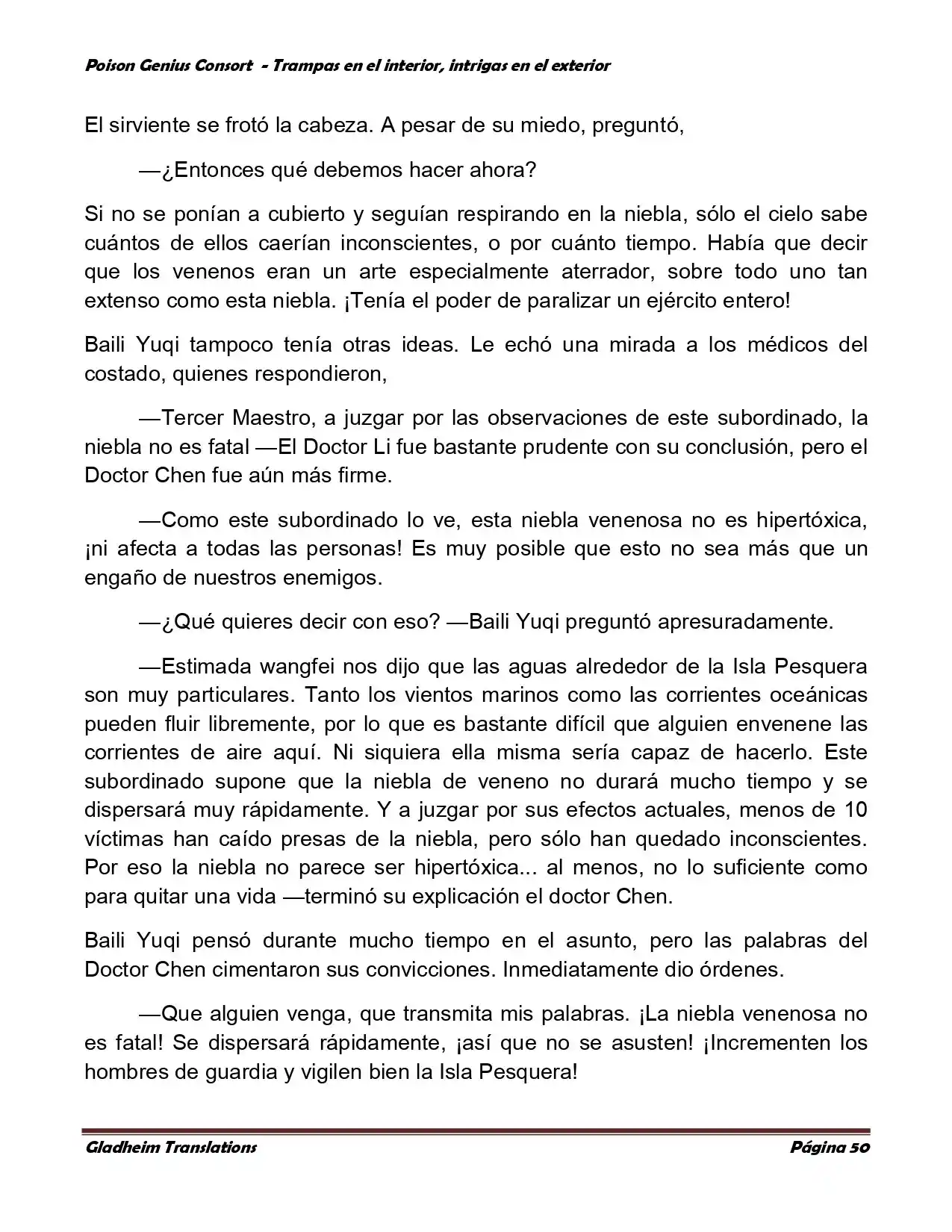 Poison Genious Consort (Novela) - Capítulo 357 - Página 50 - LectorTMOo