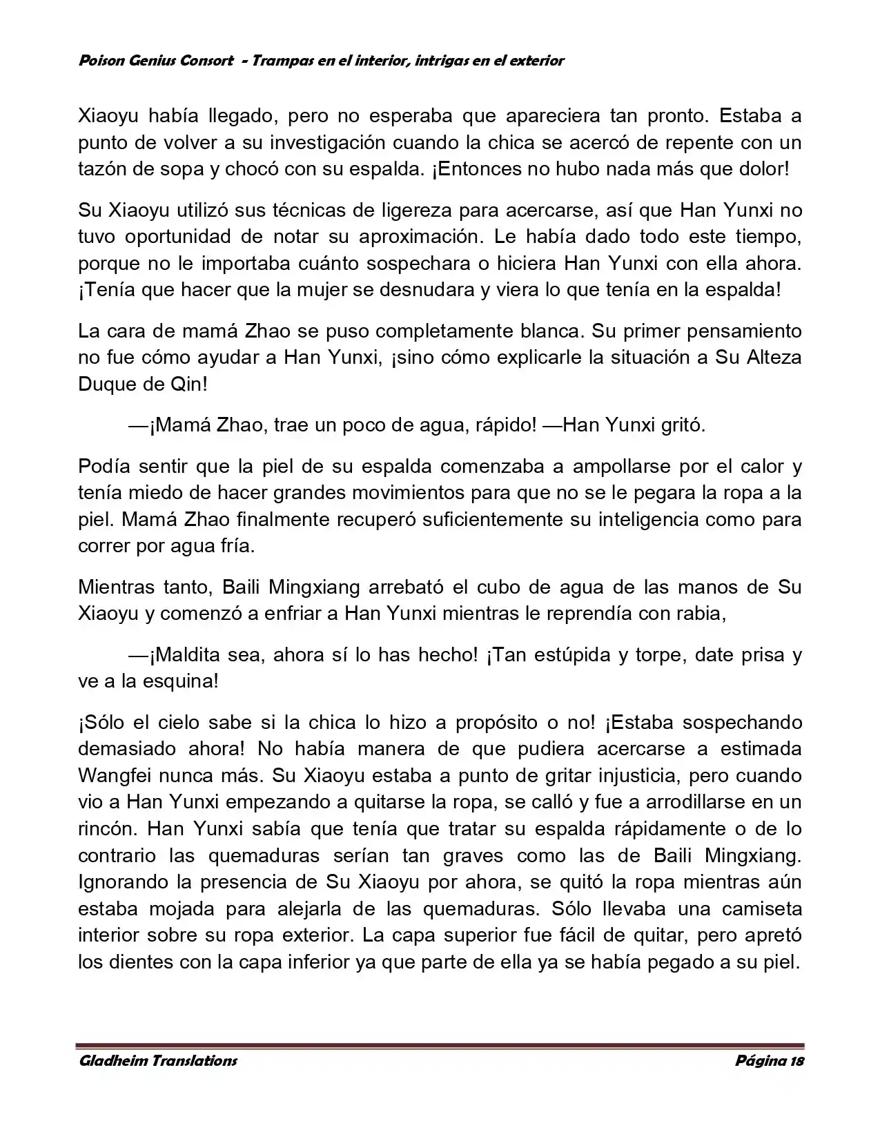 Poison Genious Consort (Novela) - Capítulo 358 - Página 18 - LectorTMOo