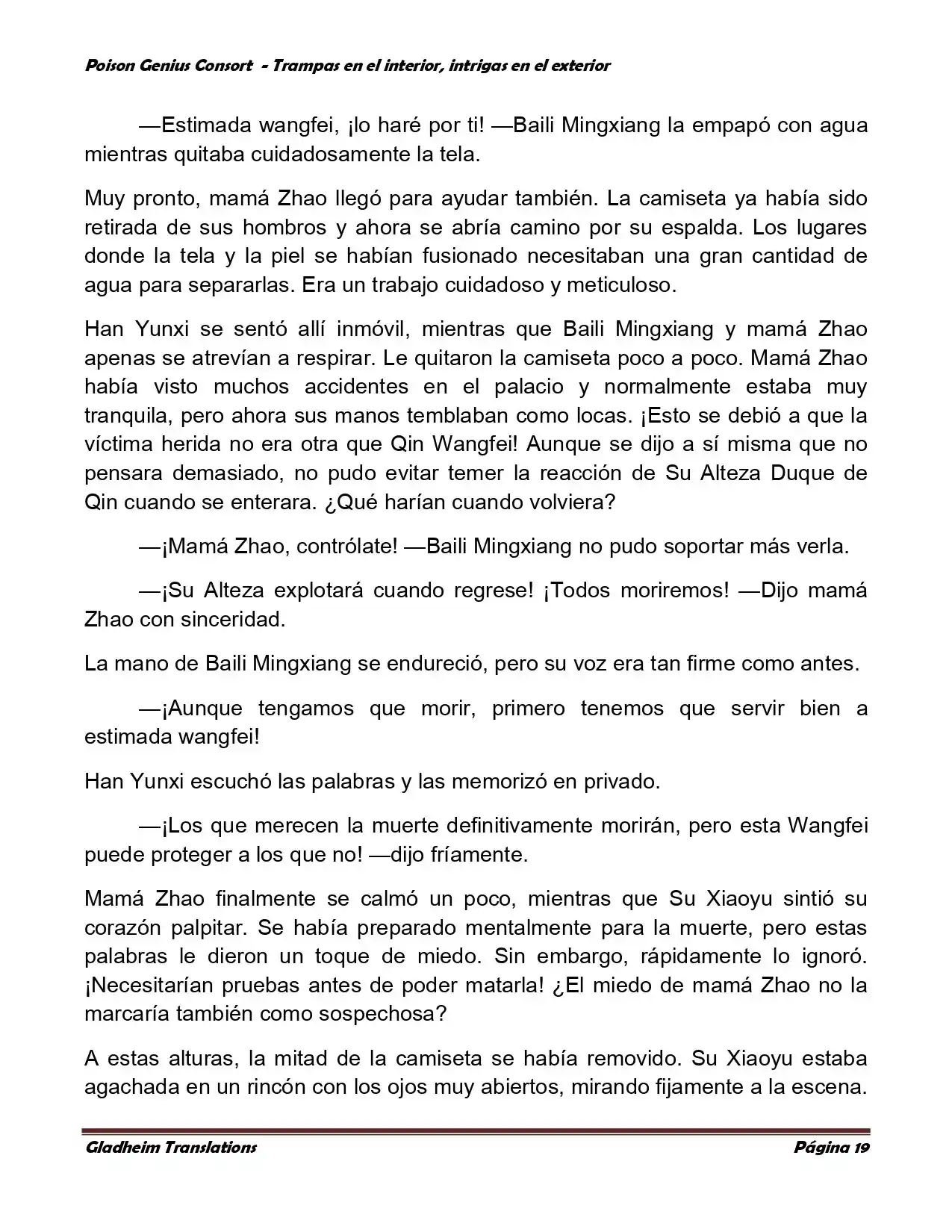 Poison Genious Consort (Novela) - Capítulo 358 - Página 19 - LectorTMOo