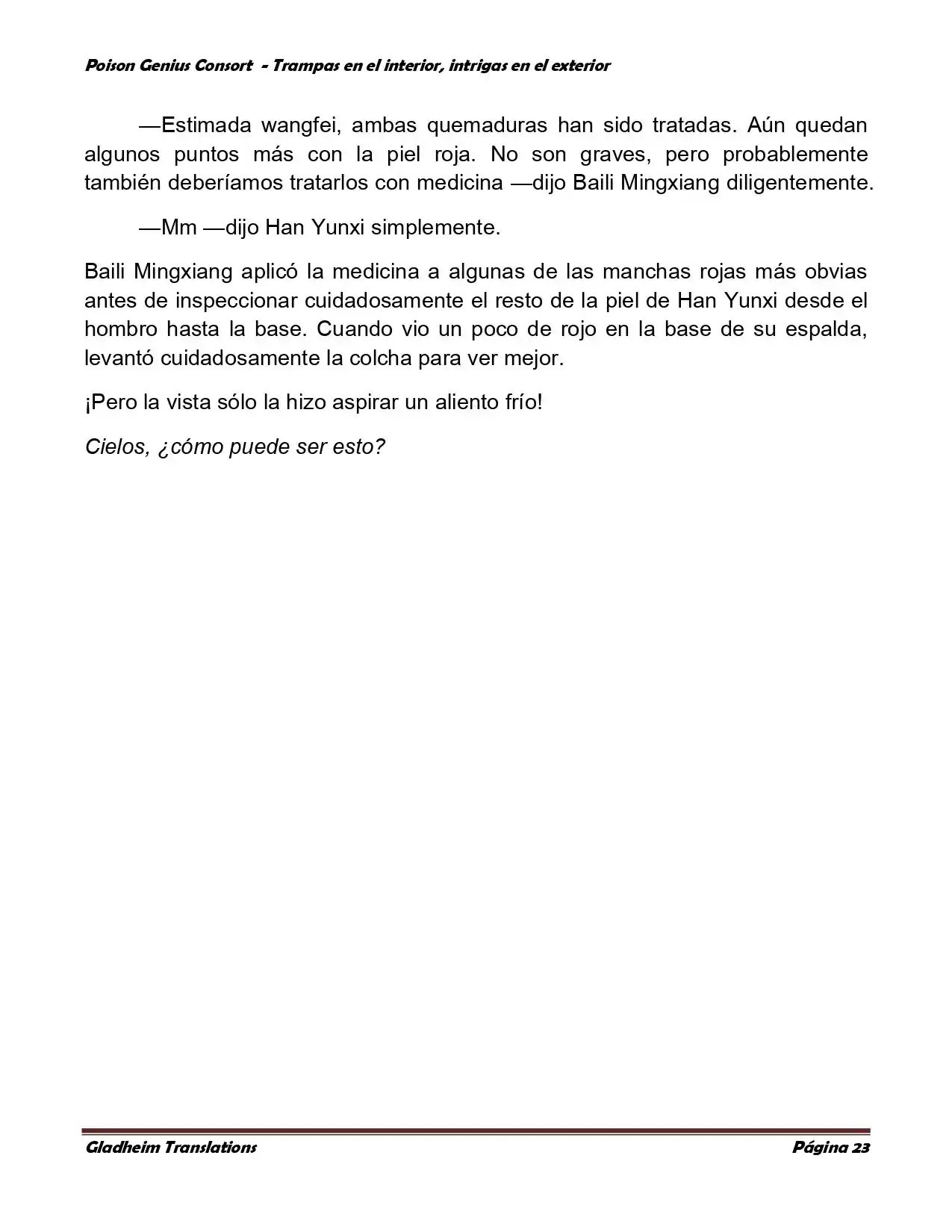 Poison Genious Consort (Novela) - Capítulo 358 - Página 23 - LectorTMOo