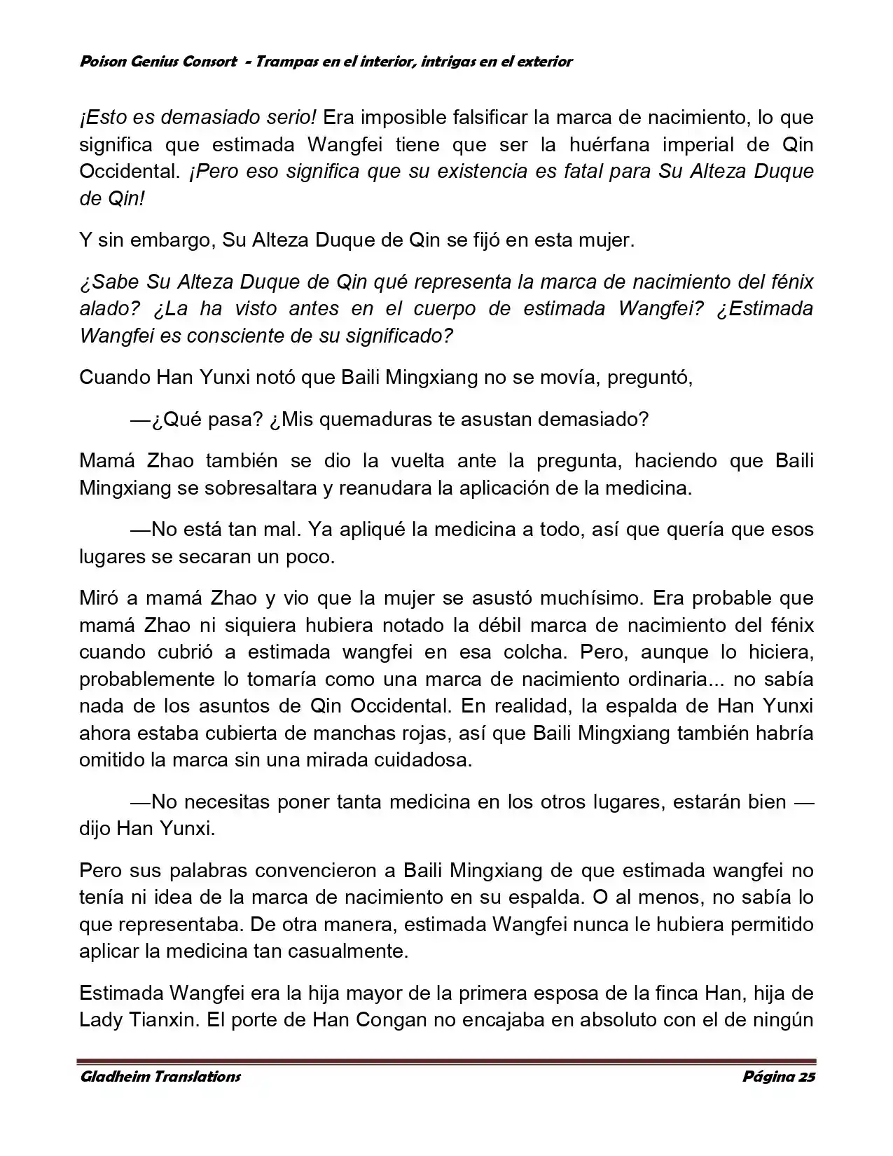 Poison Genious Consort (Novela) - Capítulo 358 - Página 25 - LectorTMOo