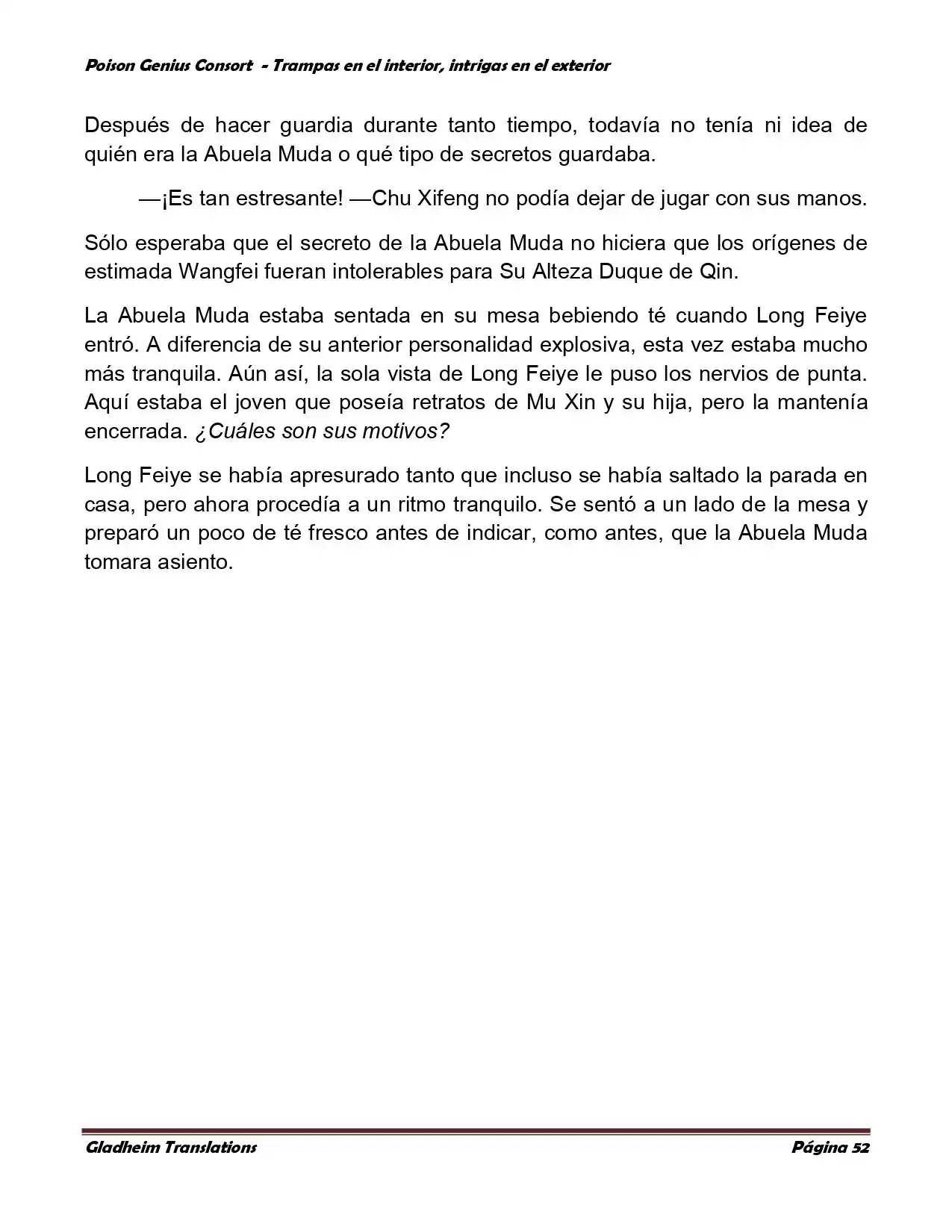 Poison Genious Consort (Novela) - Capítulo 358 - Página 53 - LectorTMOo