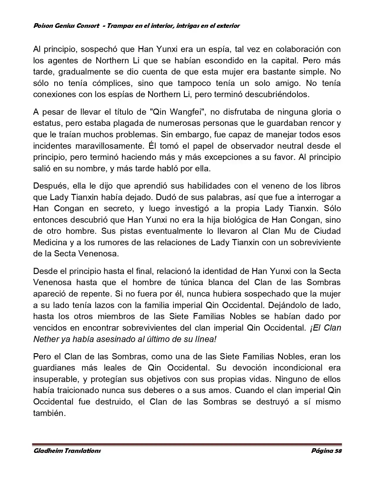 Poison Genious Consort (Novela) - Capítulo 358 - Página 65 - LectorTMOo