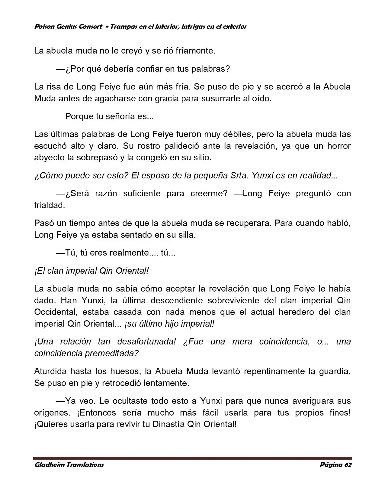Poison Genious Consort (Novela) - Capítulo 358 - Página 69 - LectorTMOo
