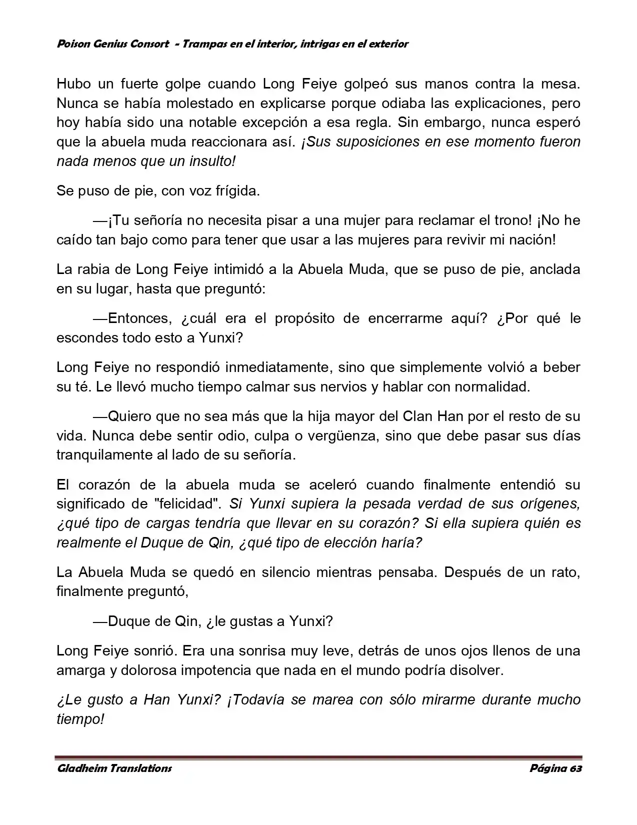 Poison Genious Consort (Novela) - Capítulo 358 - Página 72 - LectorTMOo