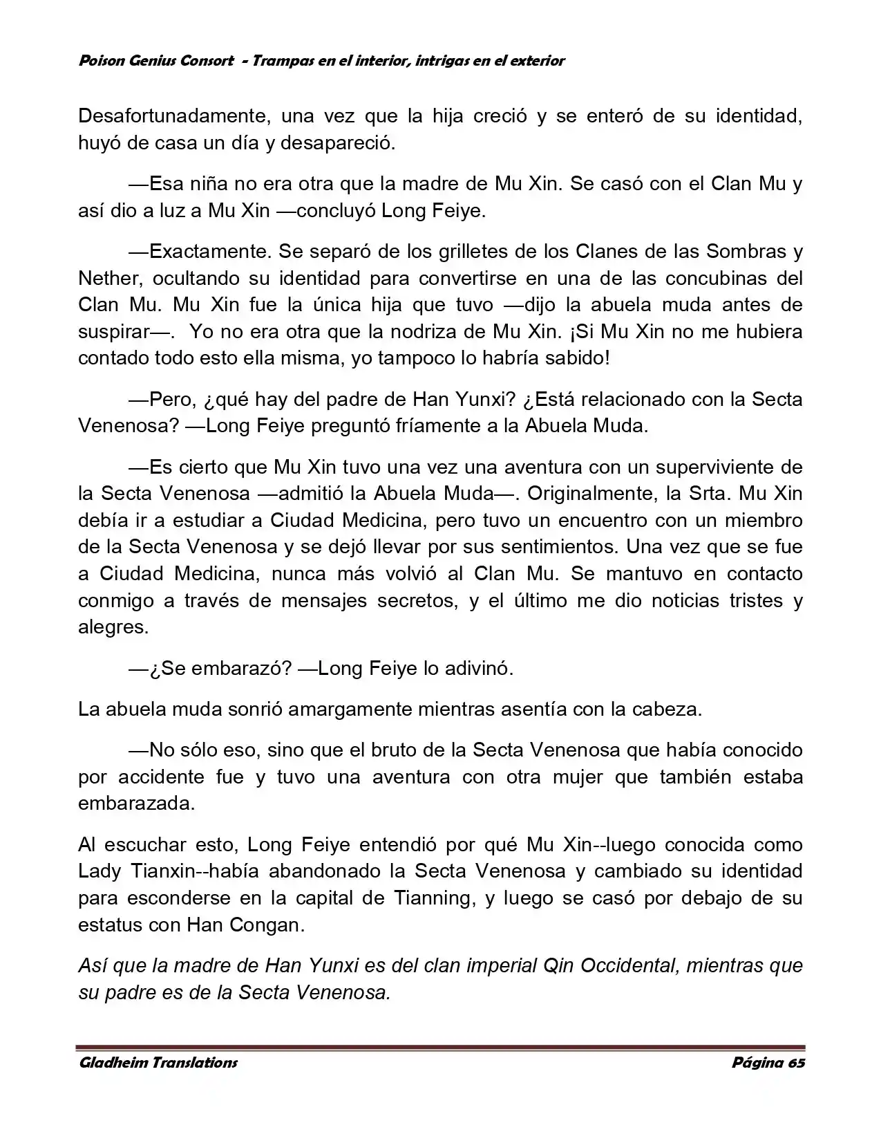 Poison Genious Consort (Novela) - Capítulo 358 - Página 76 - LectorTMOo