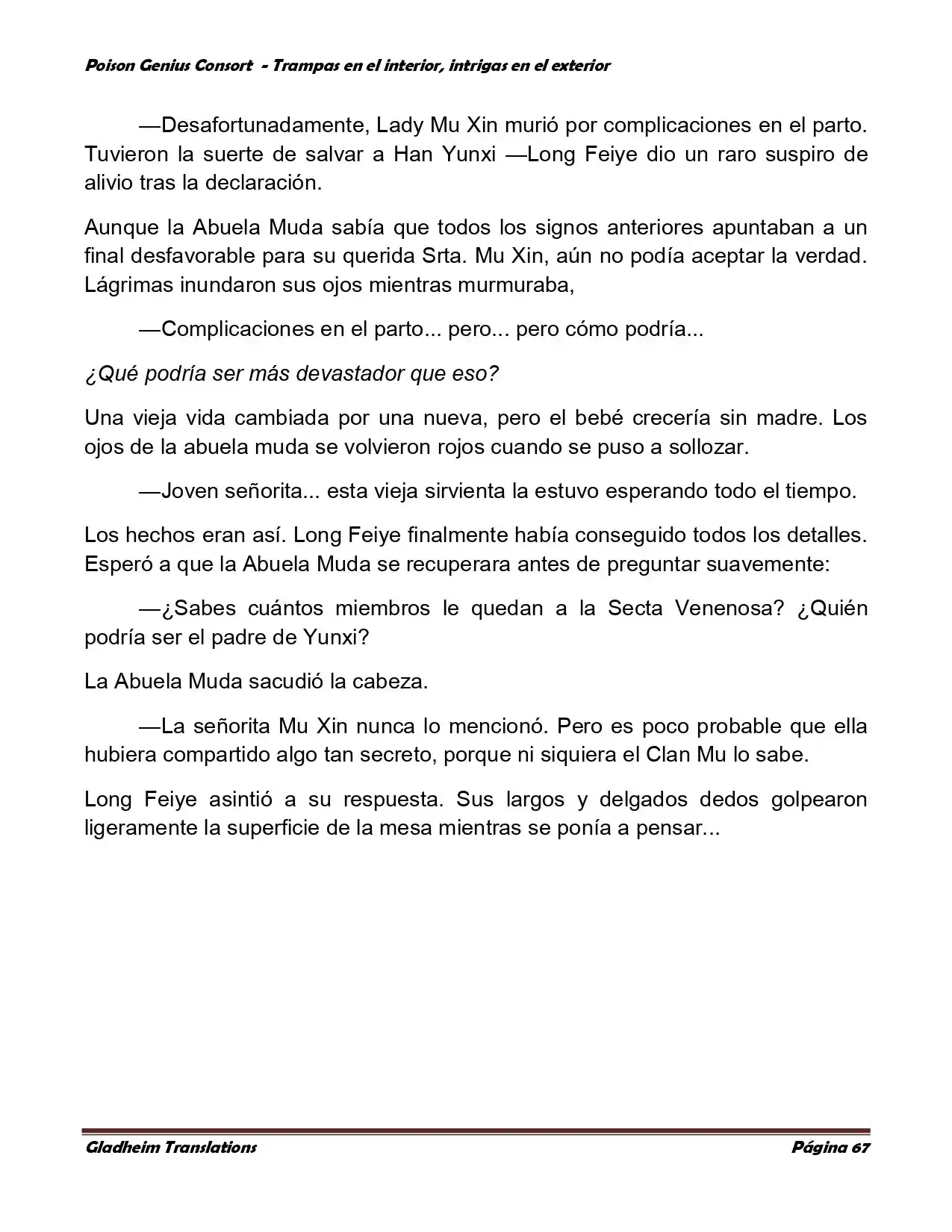 Poison Genious Consort (Novela) - Capítulo 358 - Página 79 - LectorTMOo