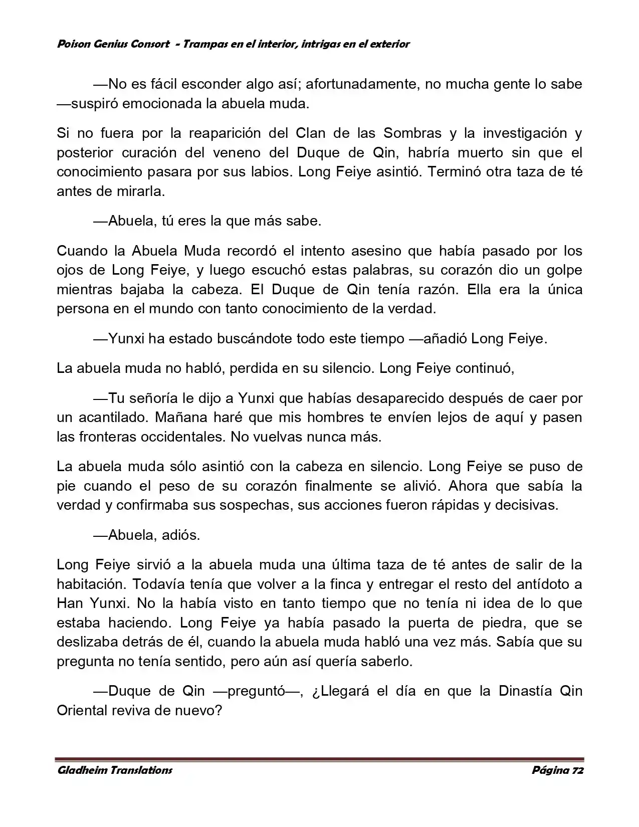 Poison Genious Consort (Novela) - Capítulo 358 - Página 87 - LectorTMOo
