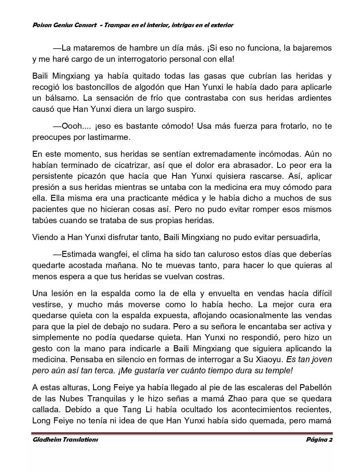 Poison Genious Consort (Novela) - Capítulo 359 - Página 2 - LectorTMOo