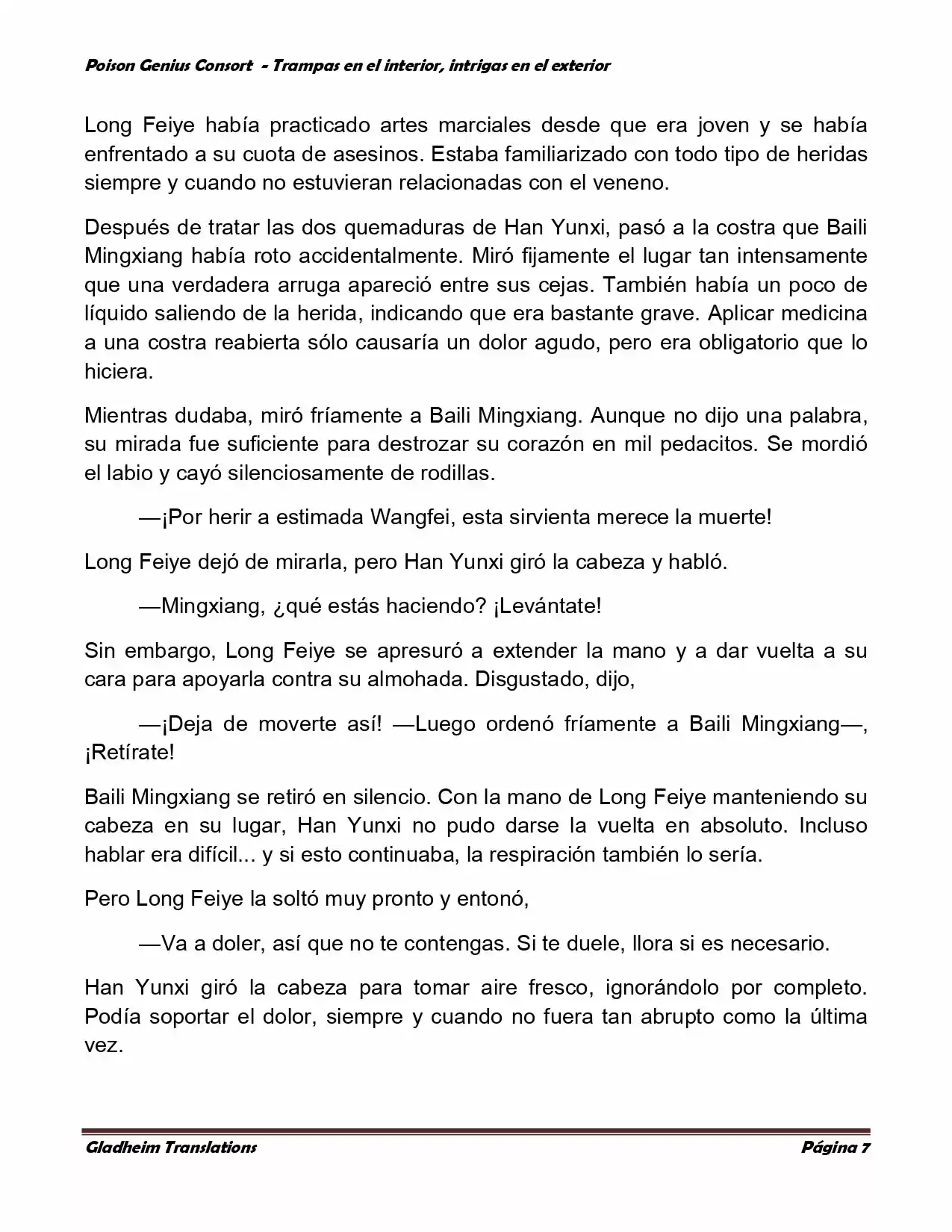Poison Genious Consort (Novela) - Capítulo 359 - Página 7 - LectorTMOo