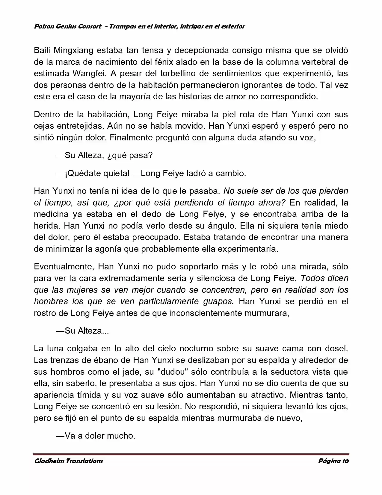 Poison Genious Consort (Novela) - Capítulo 359 - Página 10 - LectorTMOo