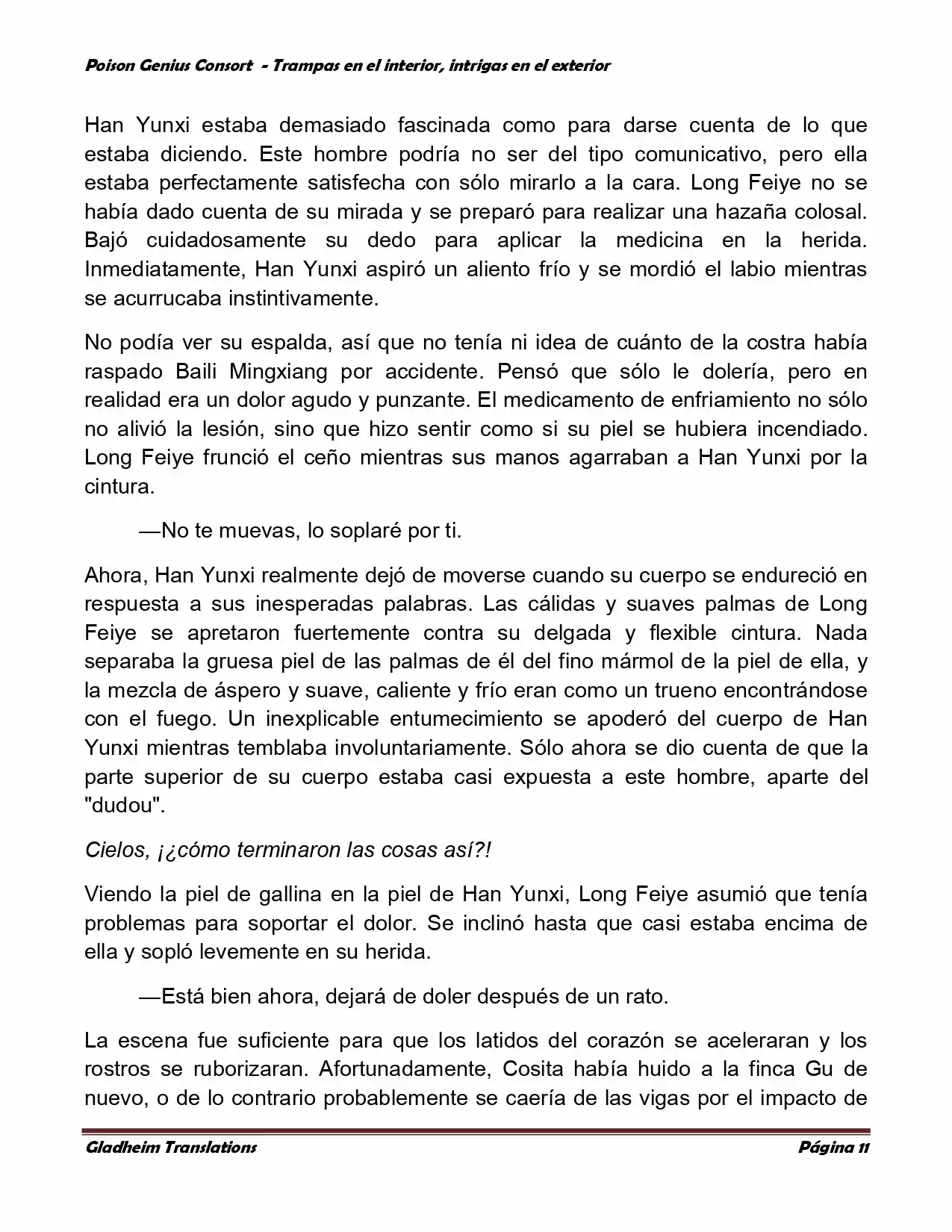 Poison Genious Consort (Novela) - Capítulo 359 - Página 11 - LectorTMOo