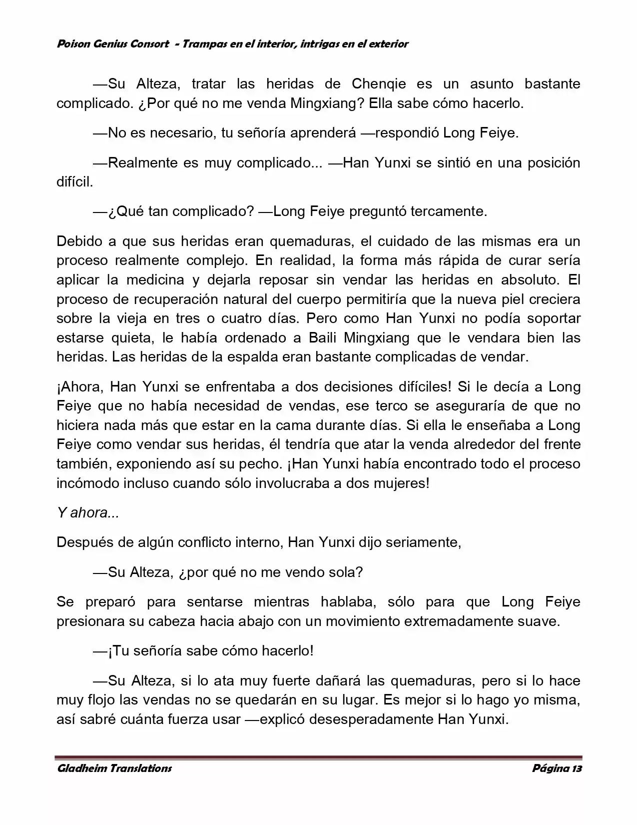Poison Genious Consort (Novela) - Capítulo 359 - Página 12 - LectorTMOo