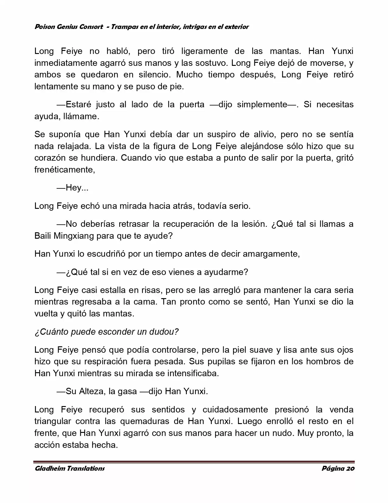 Poison Genious Consort (Novela) - Capítulo 359 - Página 19 - LectorTMOo