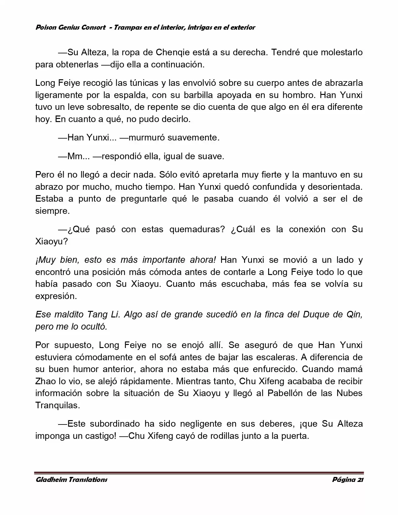 Poison Genious Consort (Novela) - Capítulo 359 - Página 20 - LectorTMOo