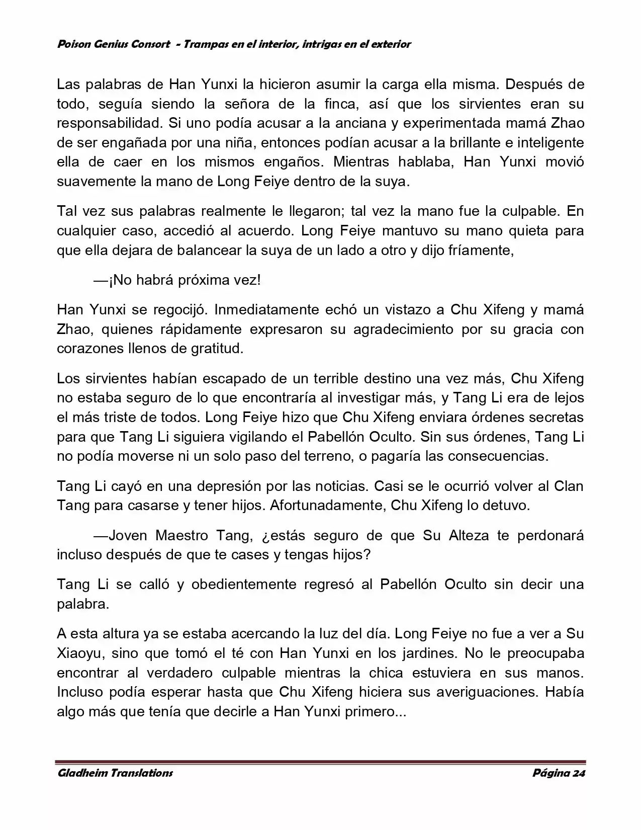 Poison Genious Consort (Novela) - Capítulo 359 - Página 23 - LectorTMOo